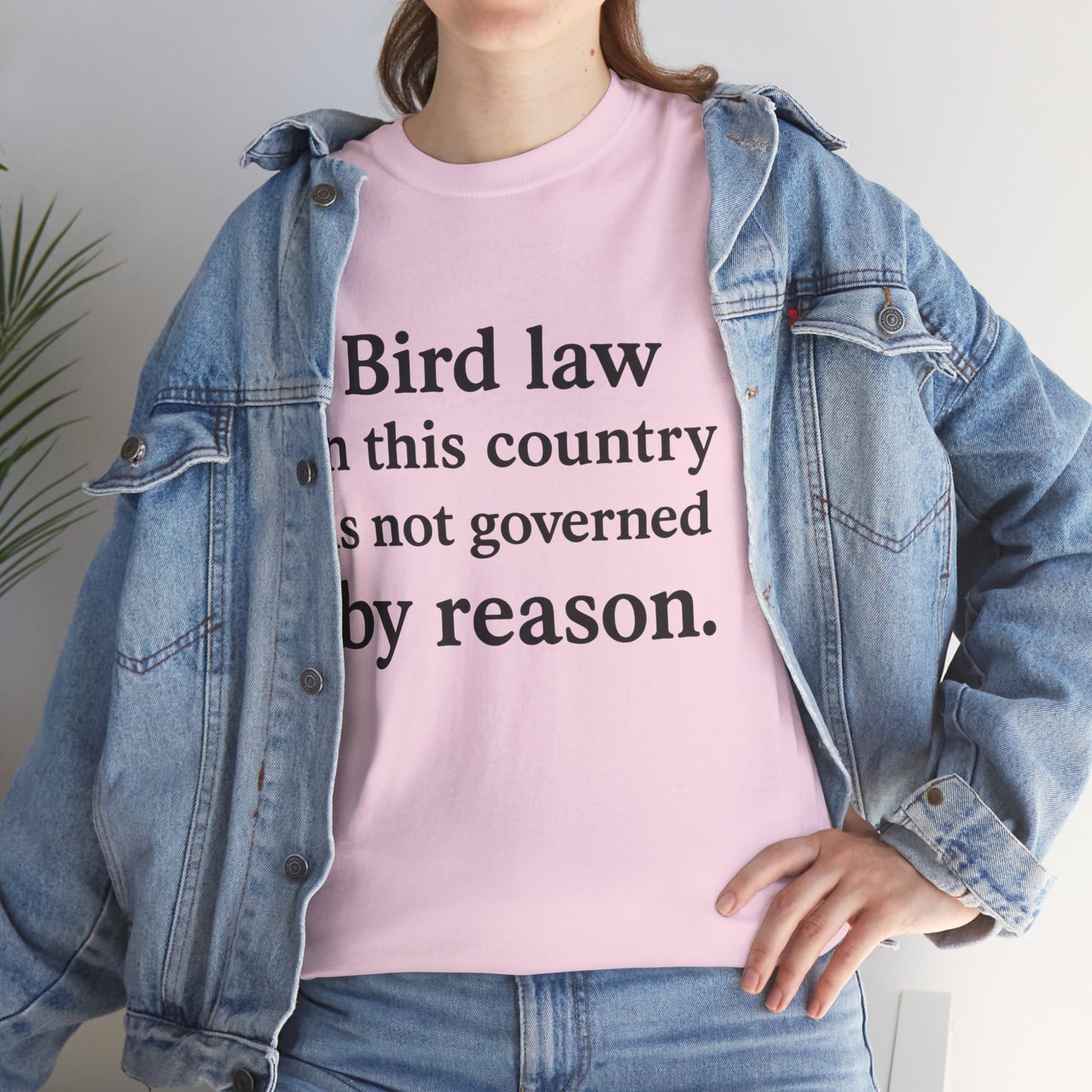 Bird Law Unisex Heavy Cotton Tee
