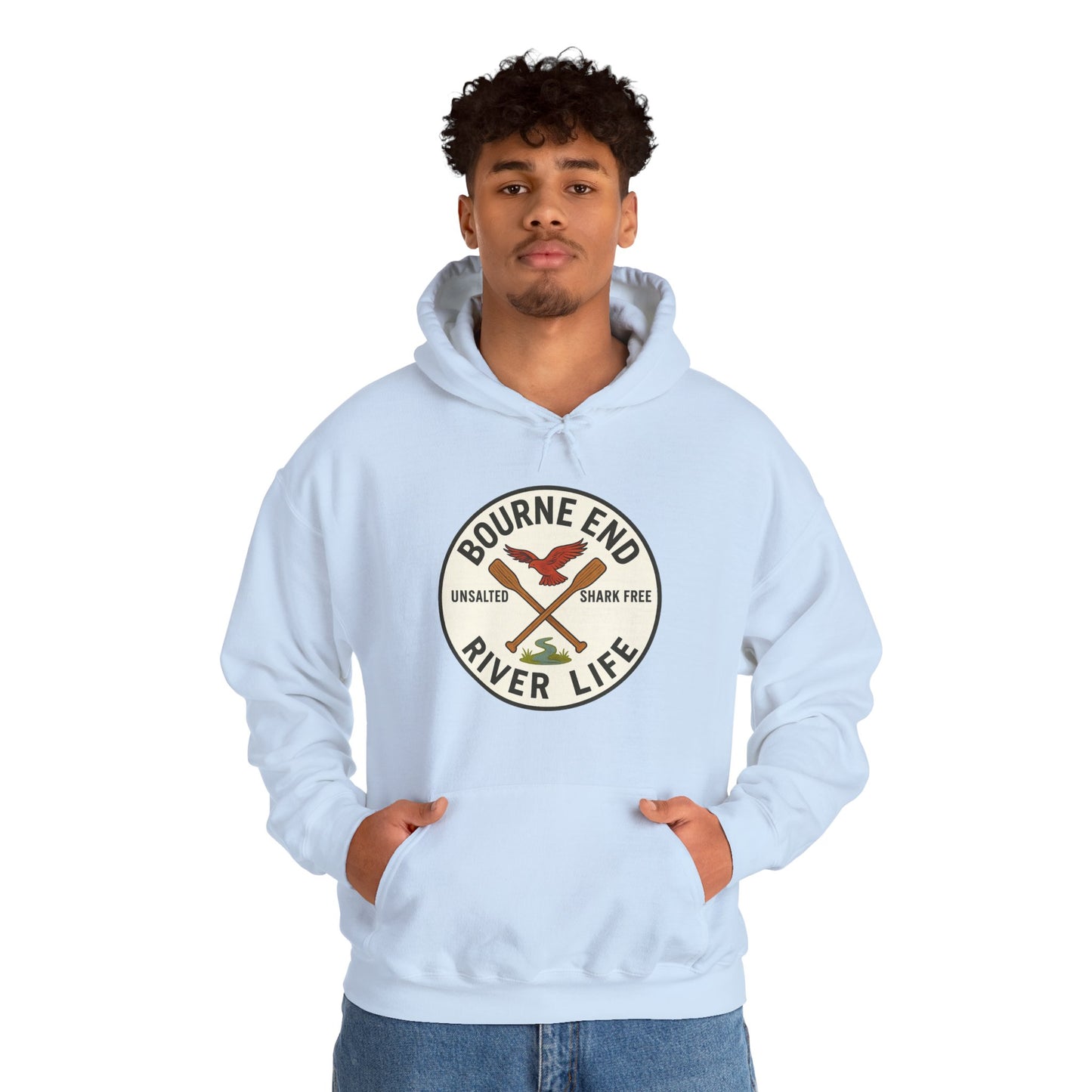 Bourne End River Life Hoodie - Unisex Heavy Blend™ Sweatshirt