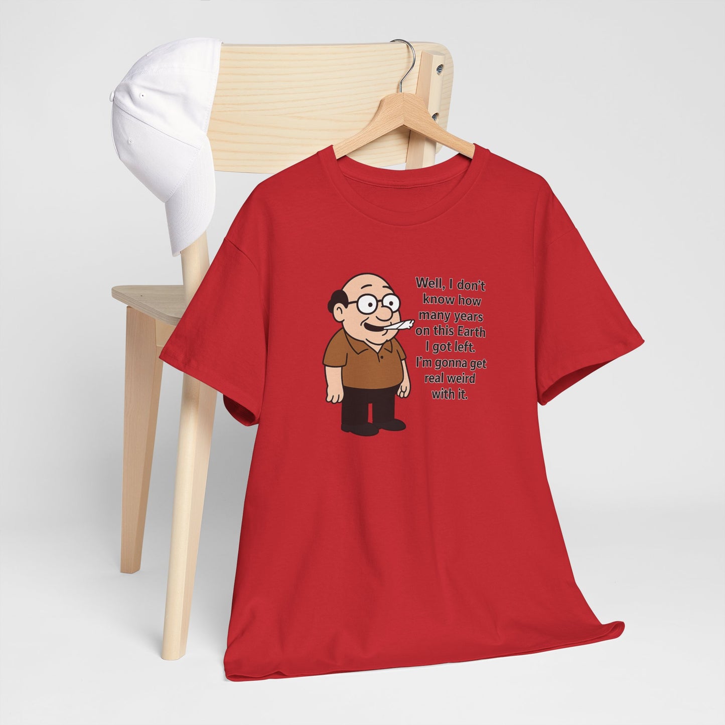 Weird with it Unisex Heavy Cotton Tee -' Graphic T-Shirt