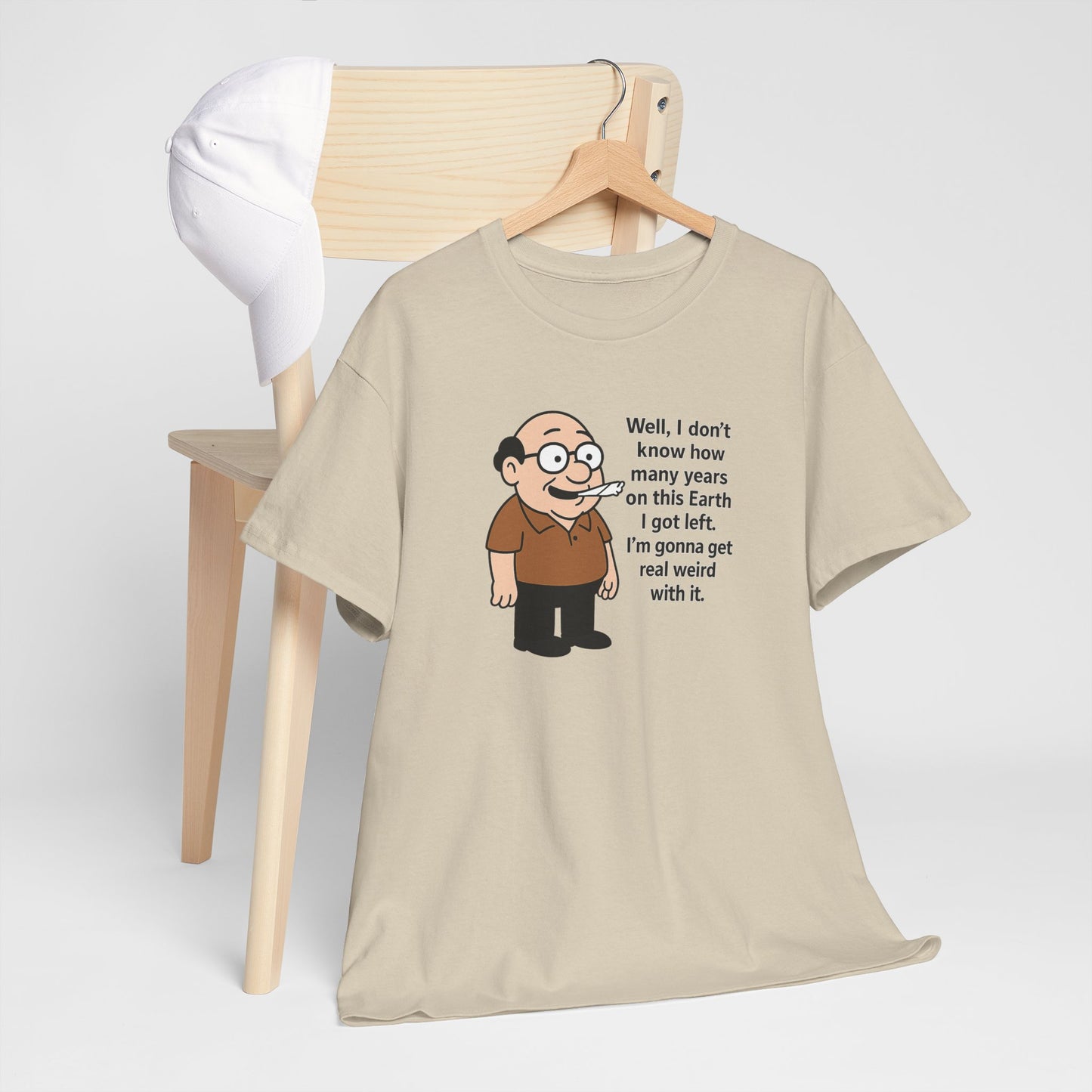 Weird with it Unisex Heavy Cotton Tee -' Graphic T-Shirt