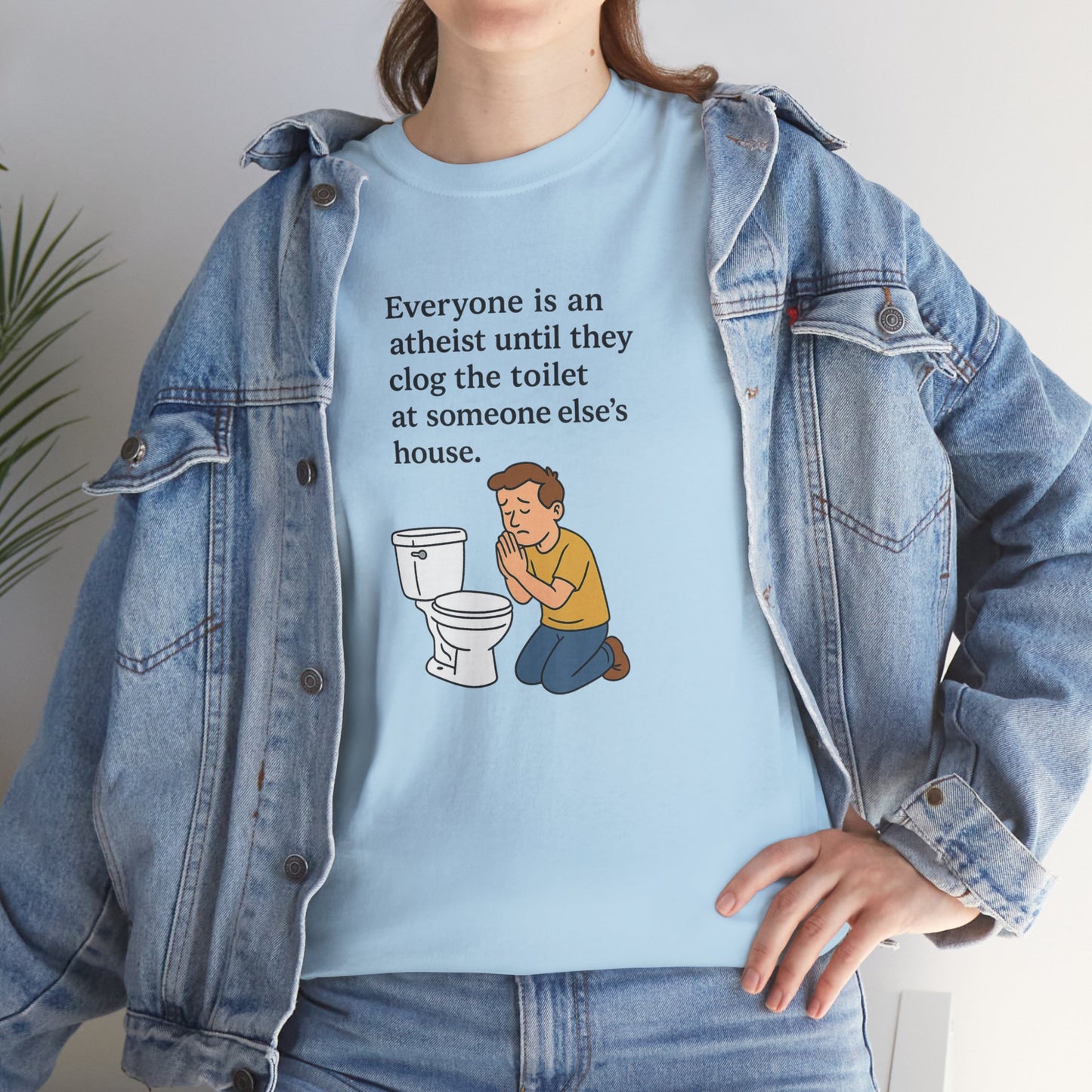 Clog toilet Unisex Heavy Cotton Tee