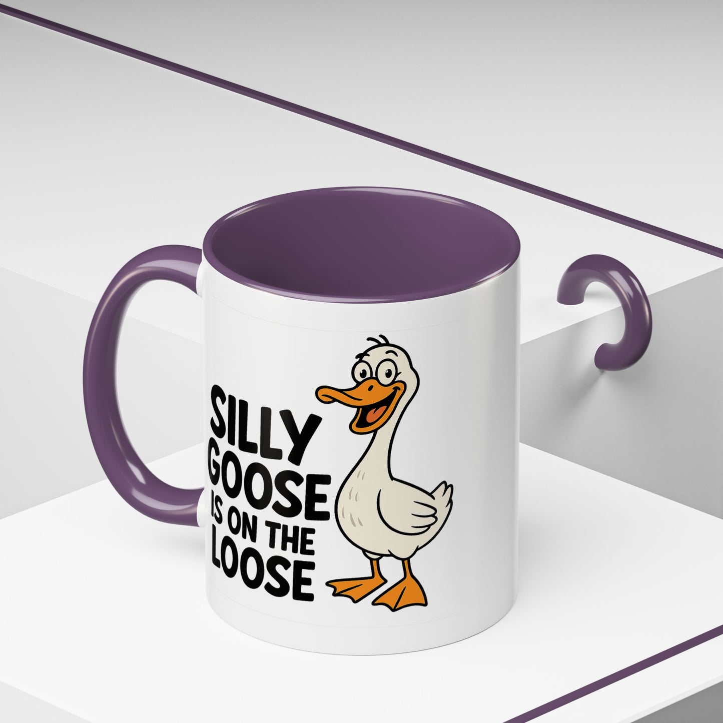 Silly goose funny Mug - 11oz,