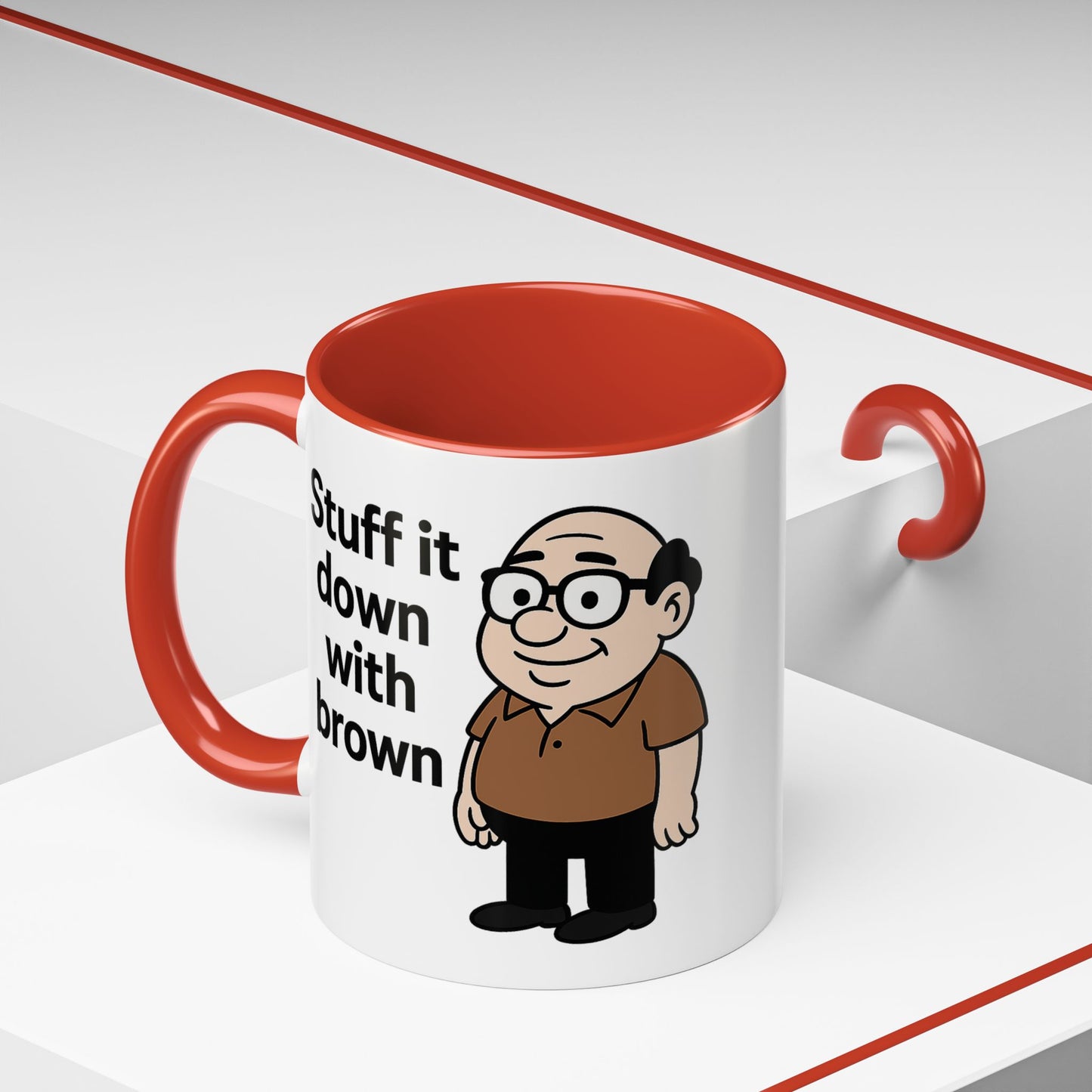 Down with Brown Mug - 11oz,