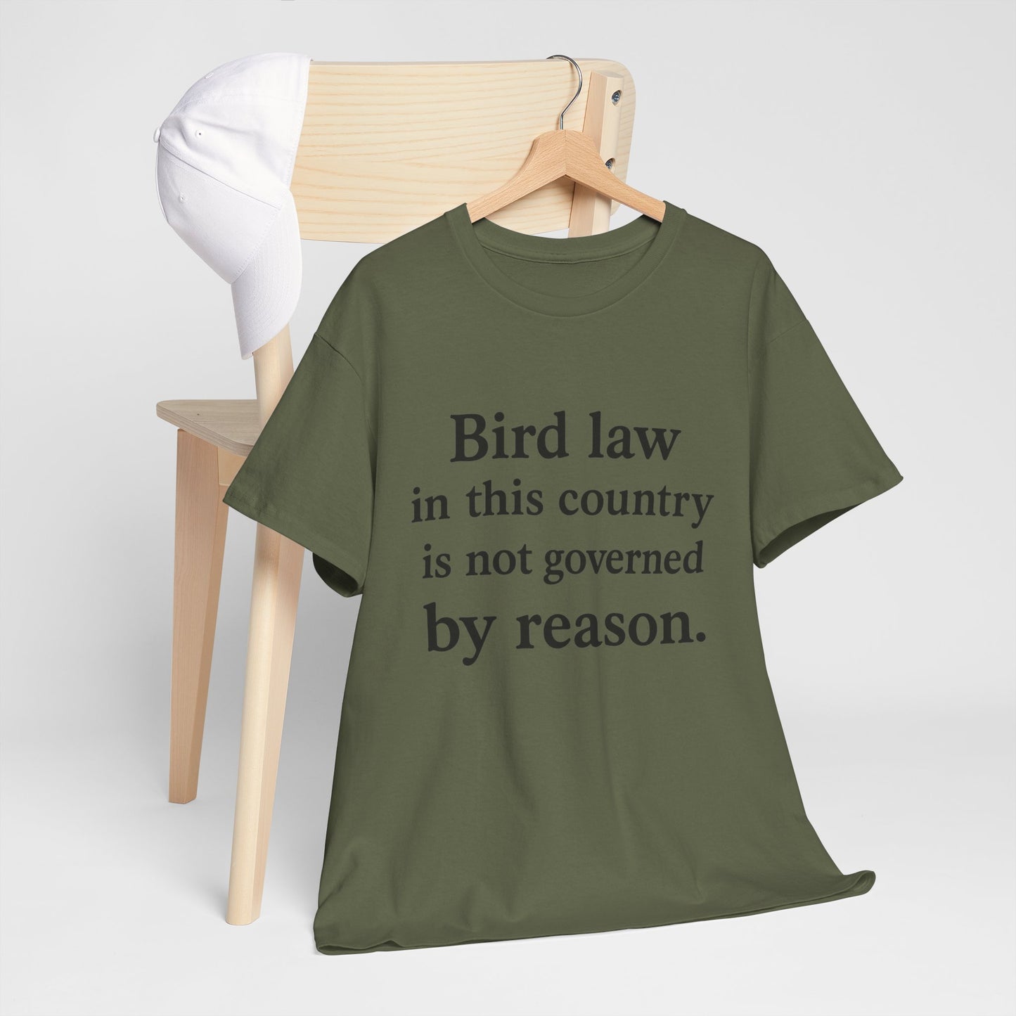 Bird Law Unisex Heavy Cotton Tee