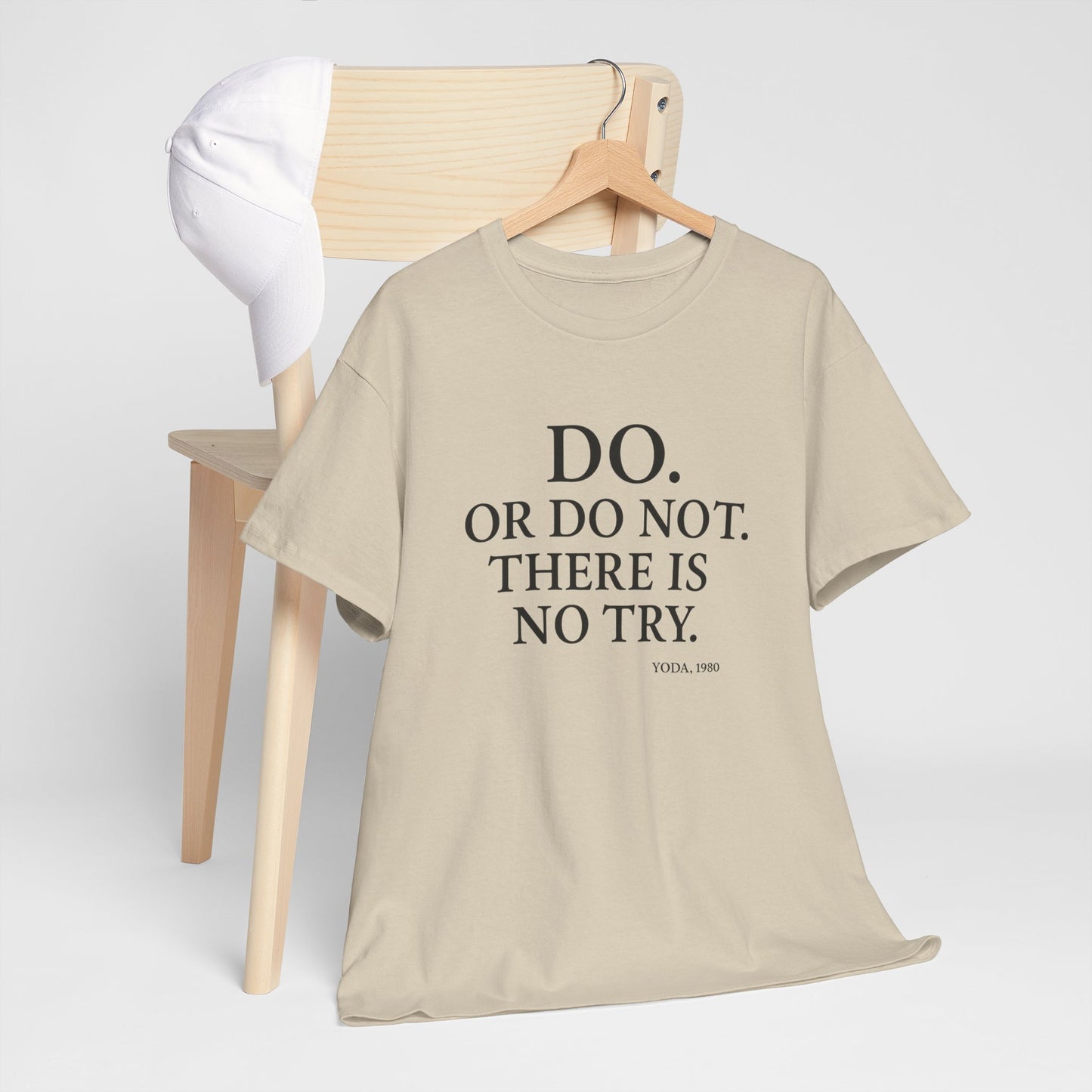 Yoda quote Unisex Heavy Cotton Tee