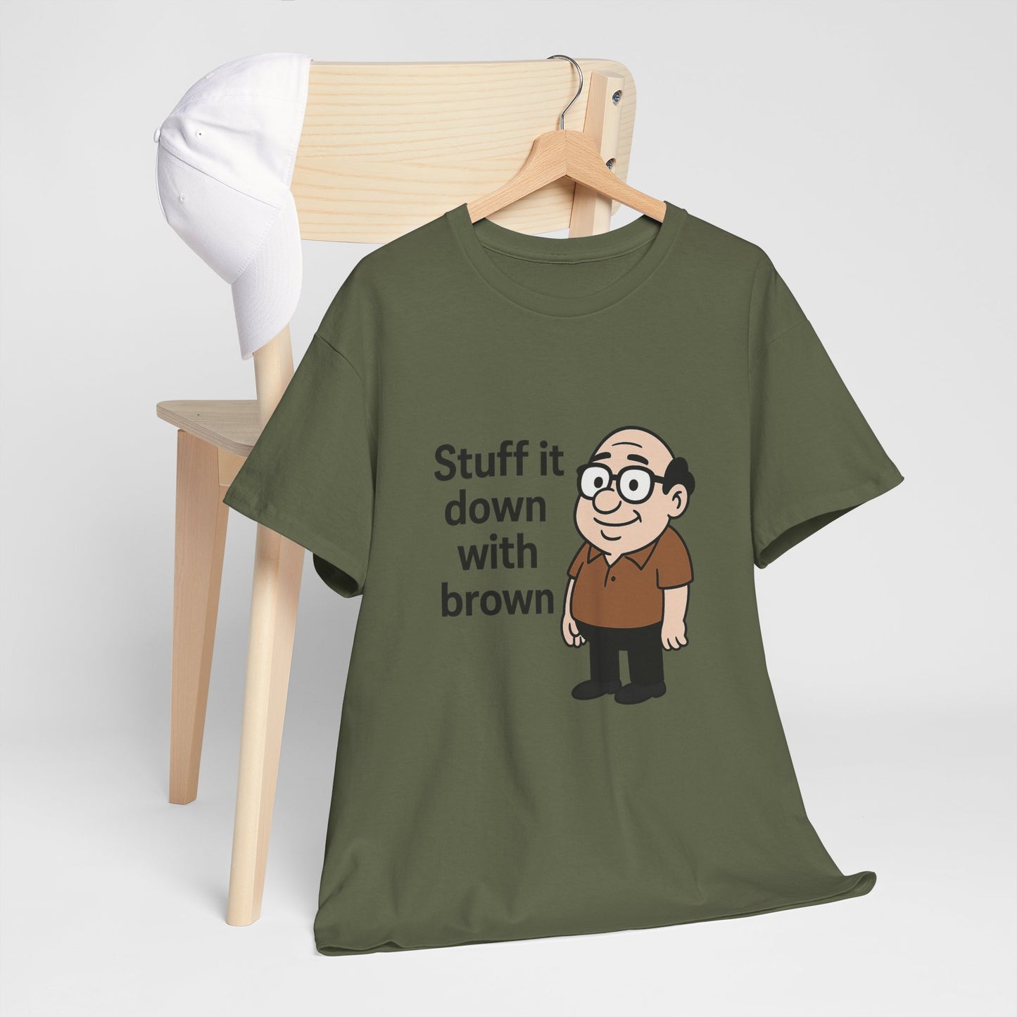 Stuff it down Unisex Heavy Cotton Tee