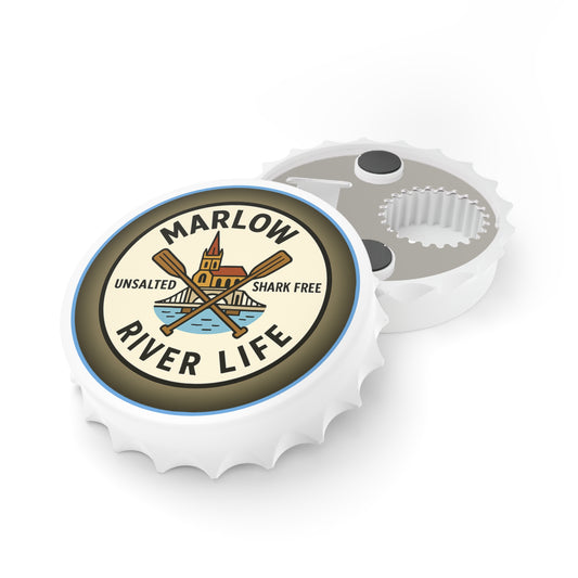 Marlow River Life Bottle Opener/Fridge Magnet - Fun Nautical Gift for Outdoor Enthusiasts