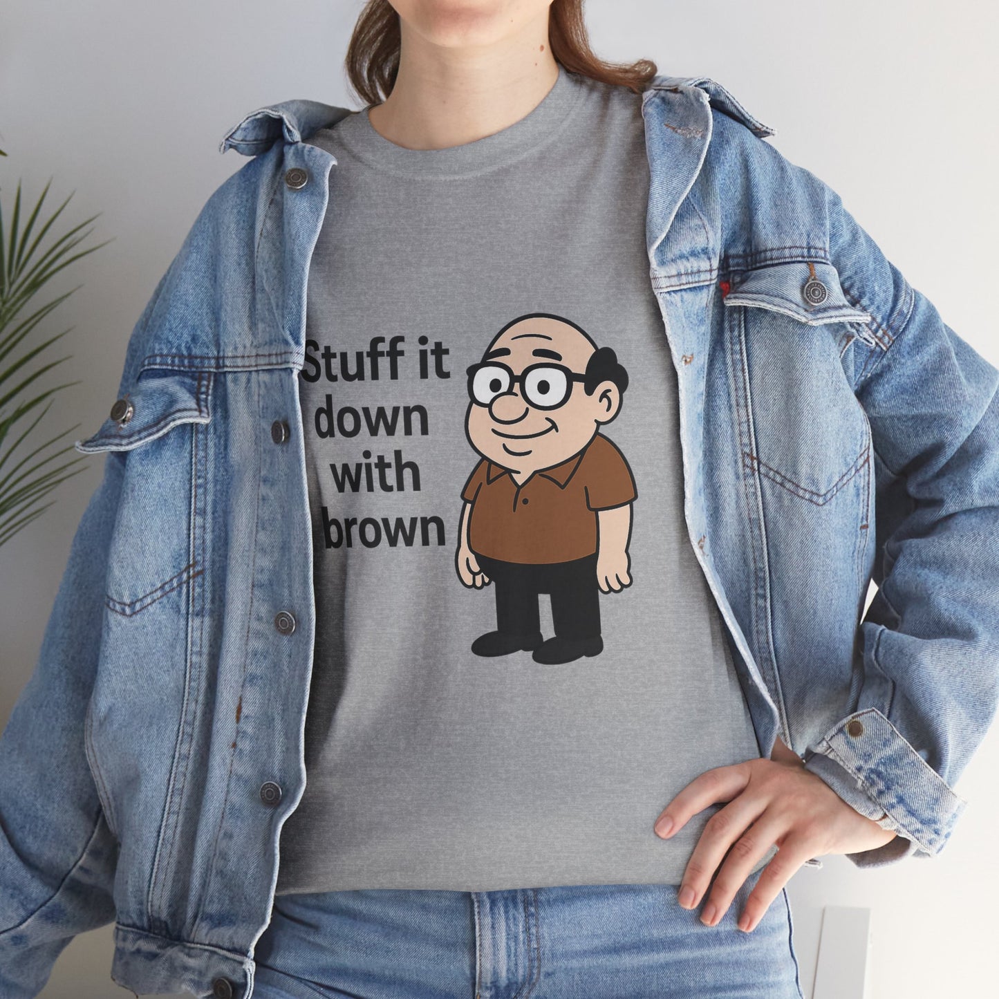 Stuff it down Unisex Heavy Cotton Tee