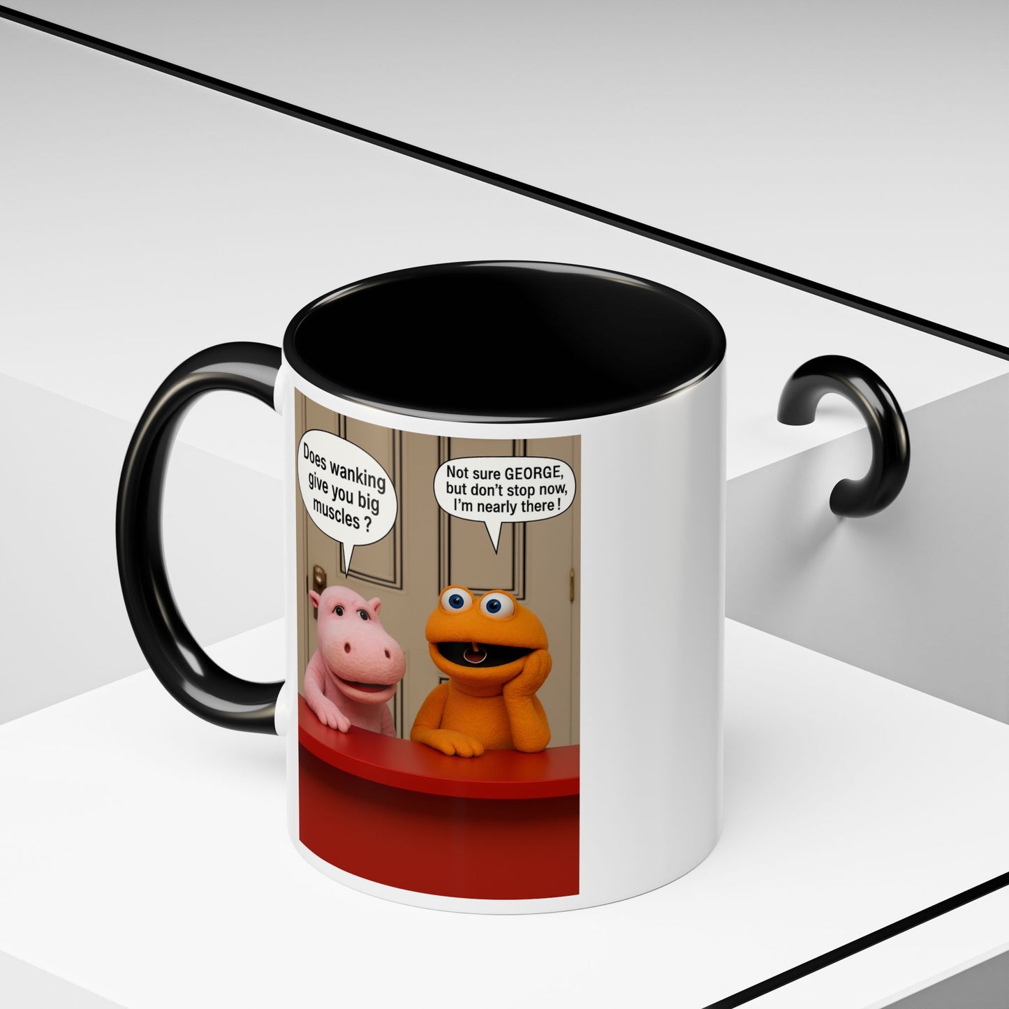Rainbow funny Mug - 11oz,