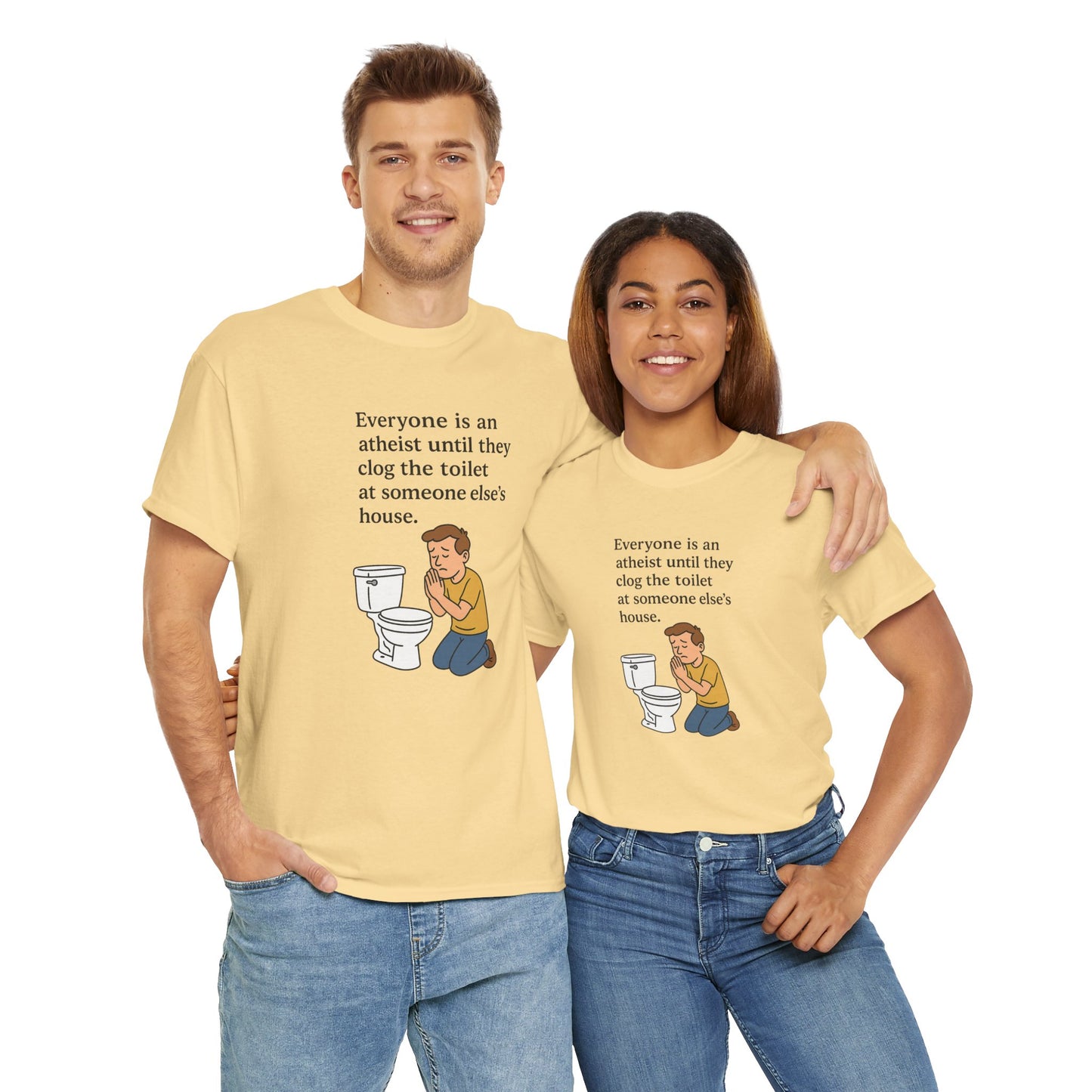 Clog toilet Unisex Heavy Cotton Tee