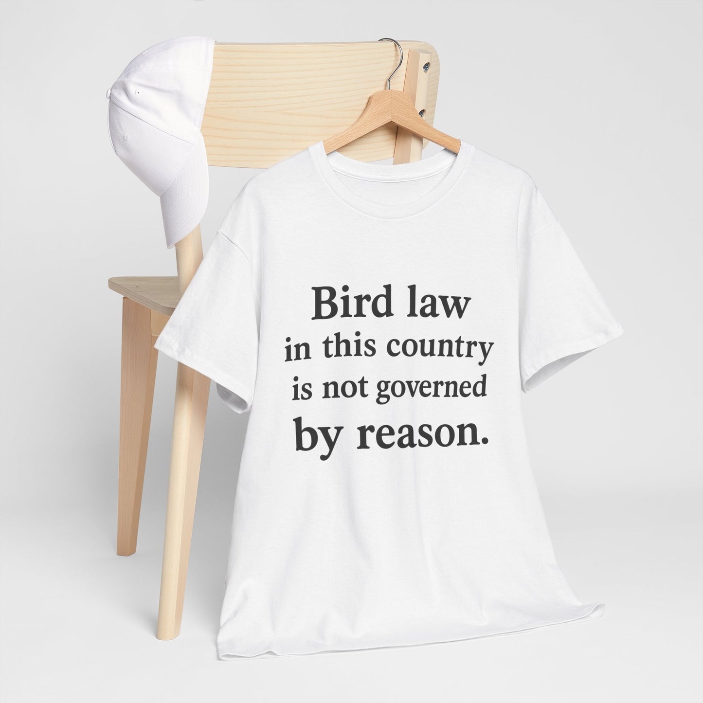 Bird Law Unisex Heavy Cotton Tee