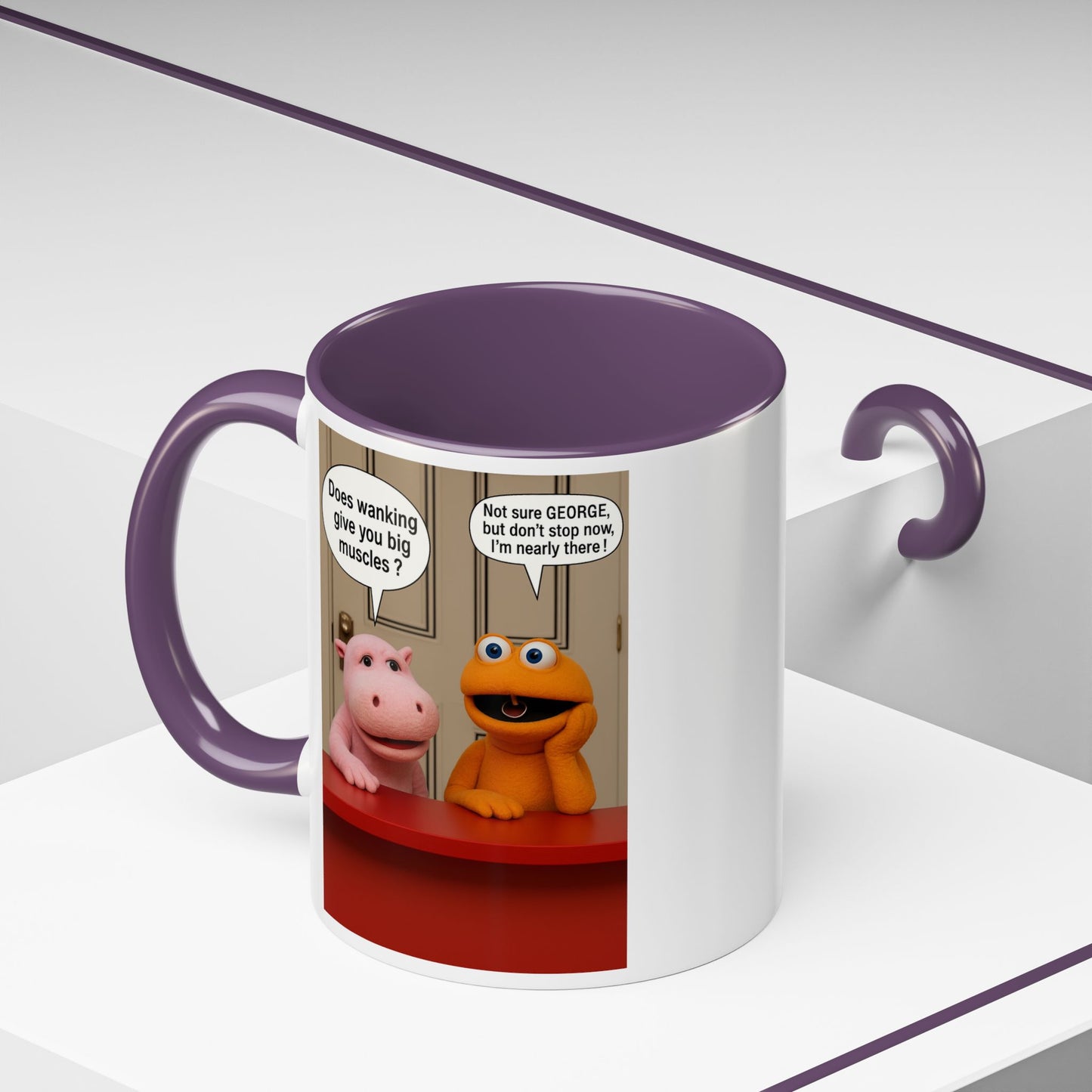 Rainbow funny Mug - 11oz,
