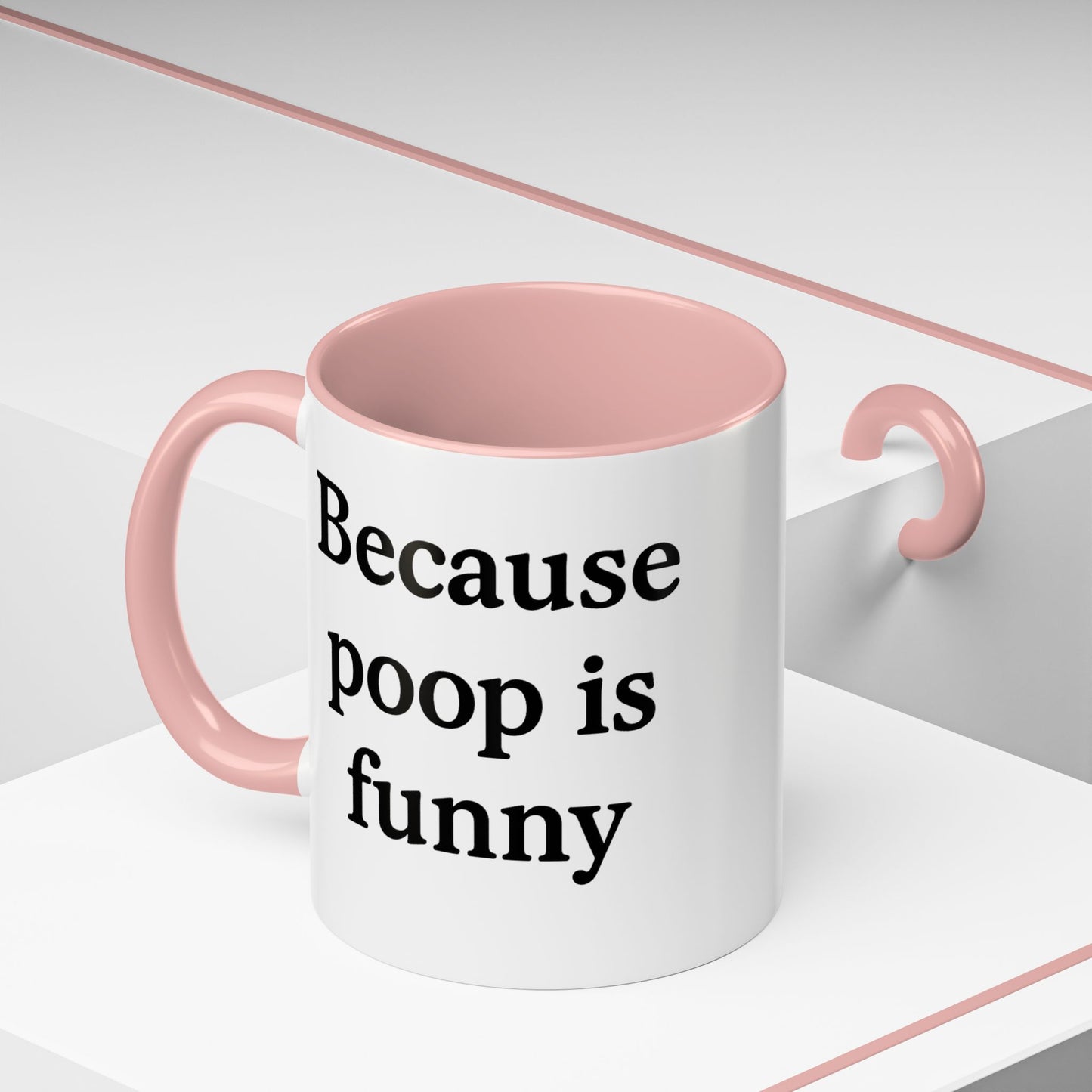 Poop is funny Mug - 11oz,
