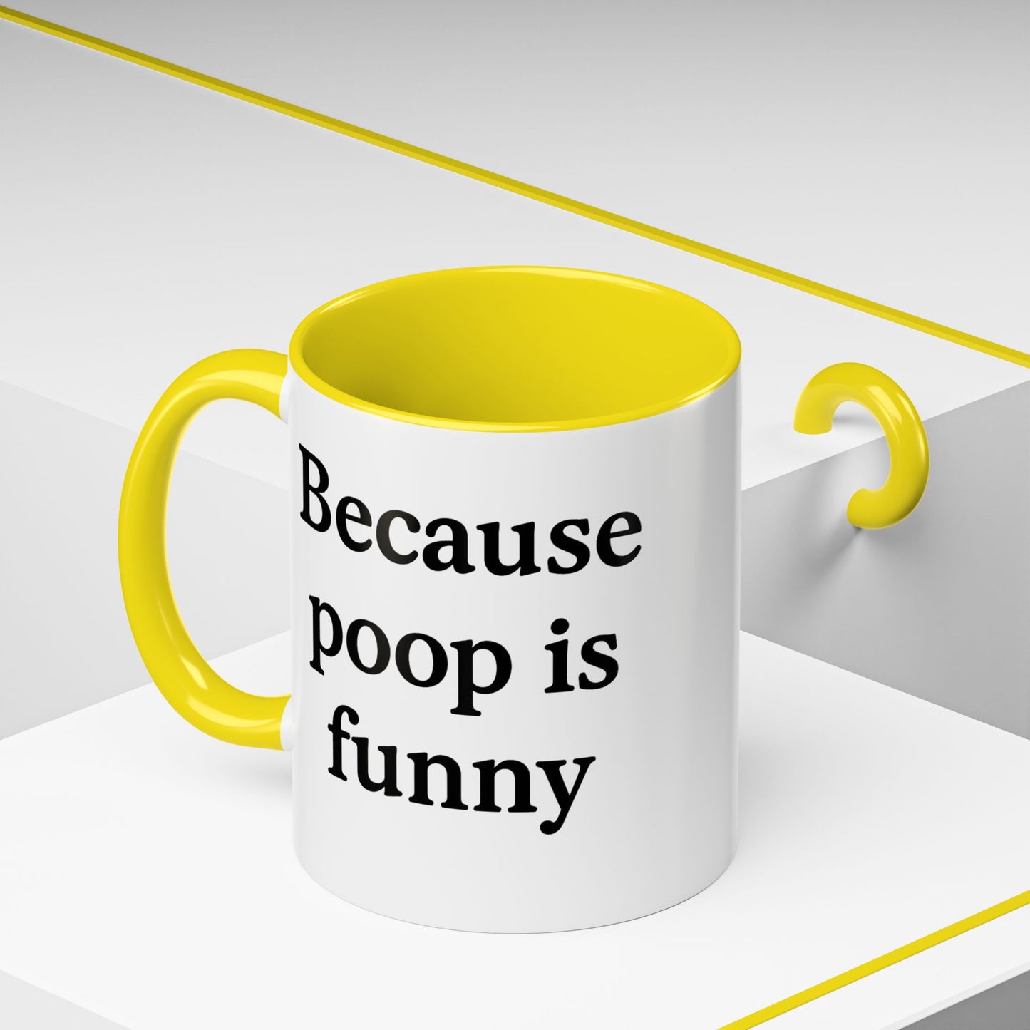 Poop is funny Mug - 11oz,