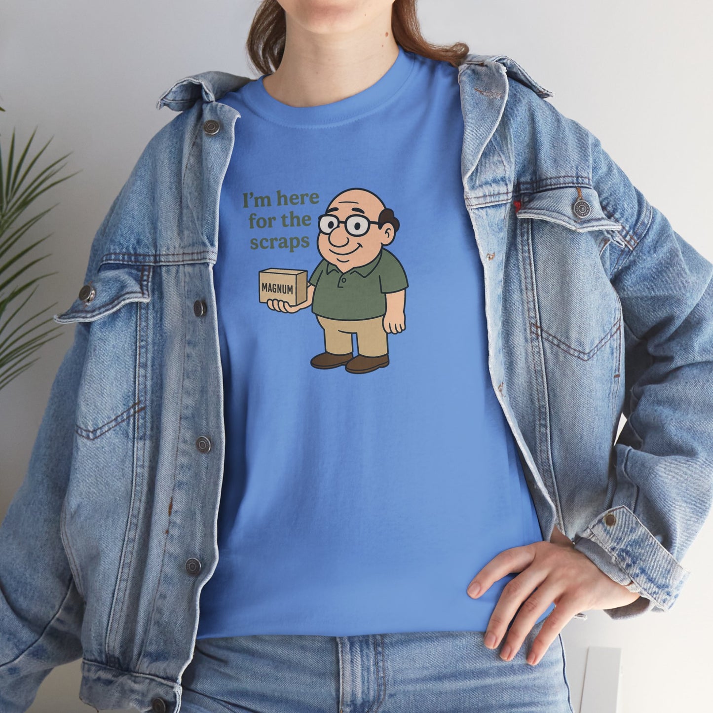 Scraps Unisex Heavy Cotton Tee -' Graphic T-Shirt