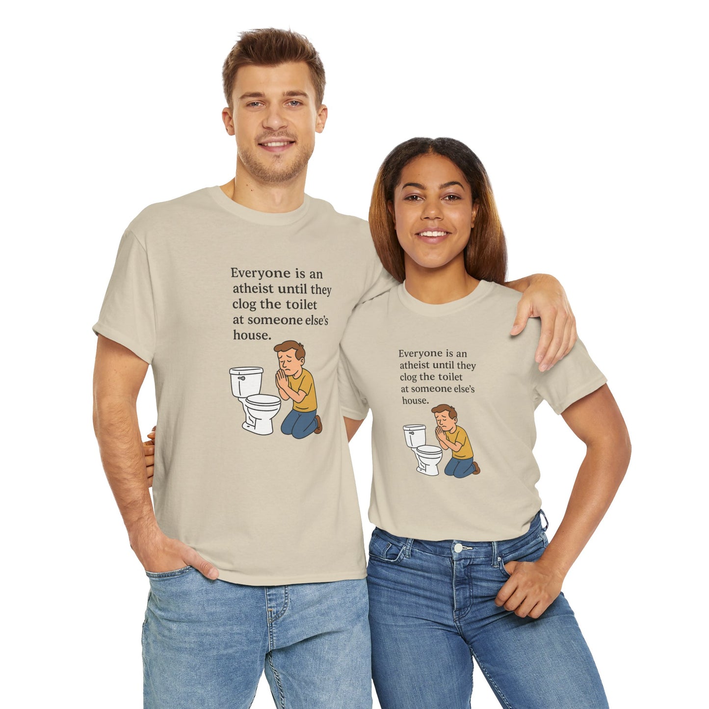 Clog toilet Unisex Heavy Cotton Tee