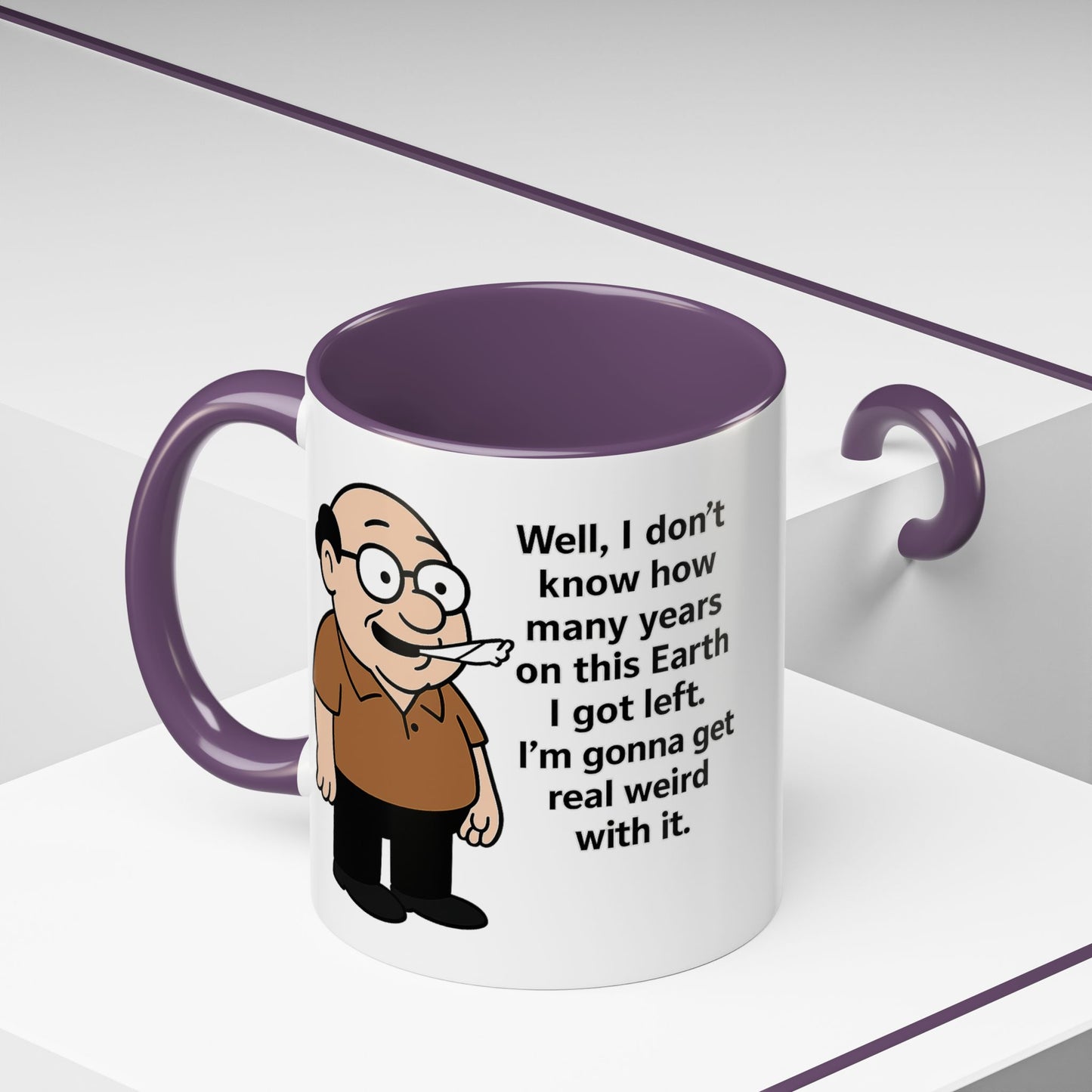 Get weird with it funny Mug - 11oz,