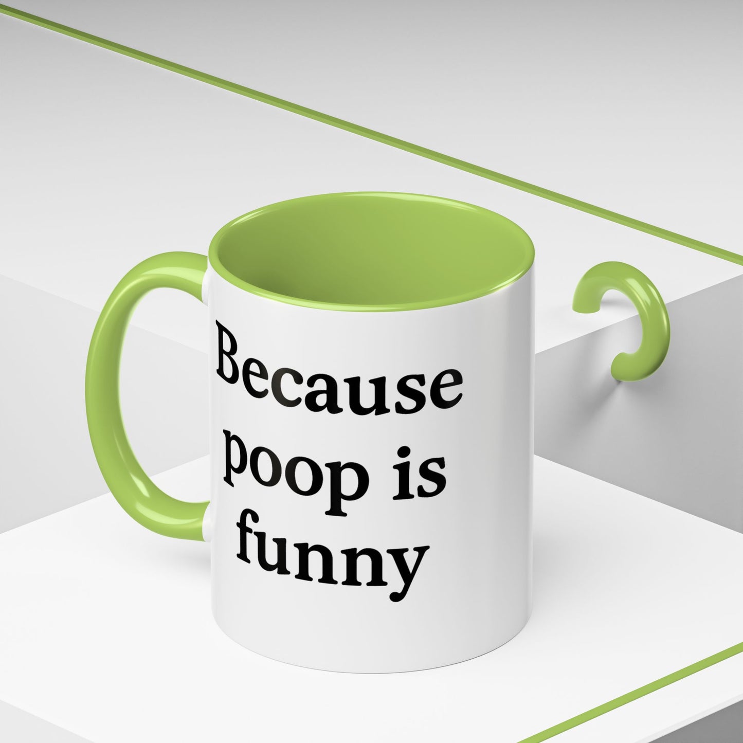 Poop is funny Mug - 11oz,