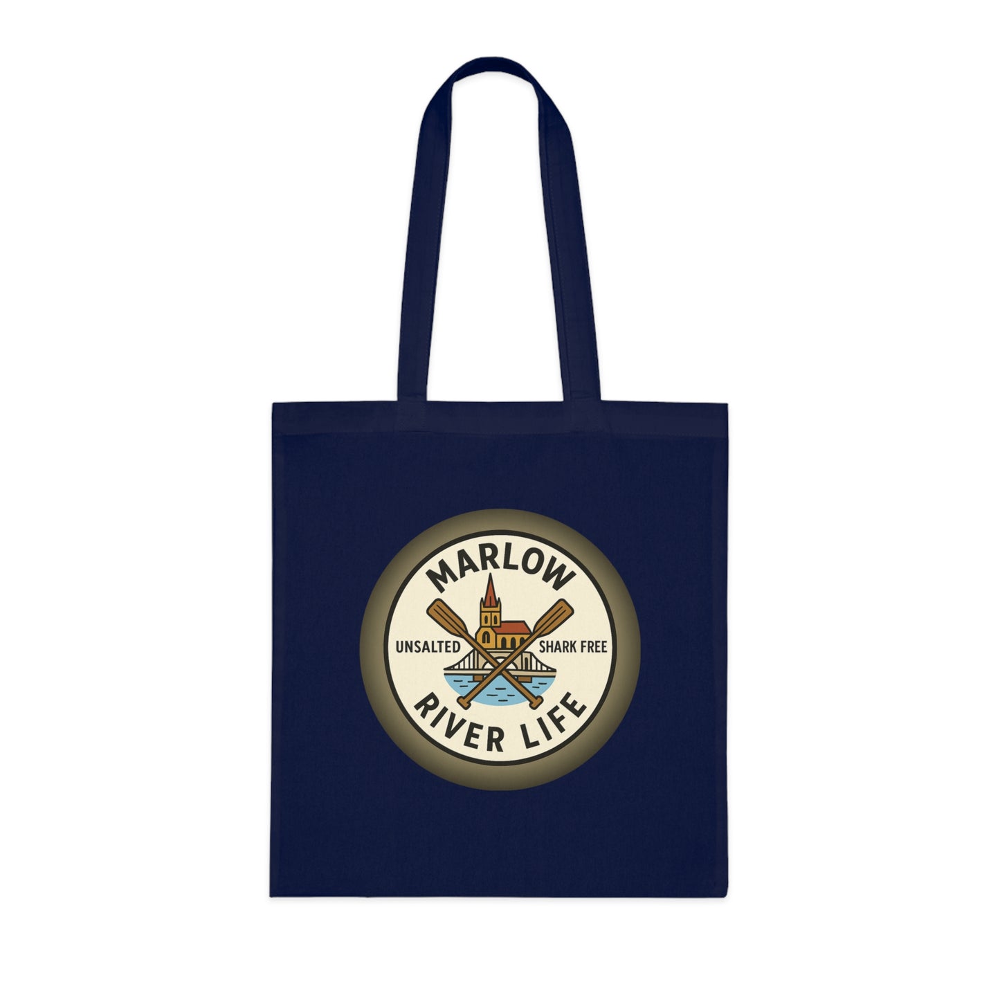 Marlow River Life Cotton Tote Bag - Unsalted & Shark Free