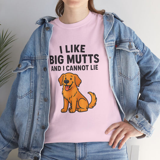 Dogs Big Mutts Unisex Heavy Cotton Tee