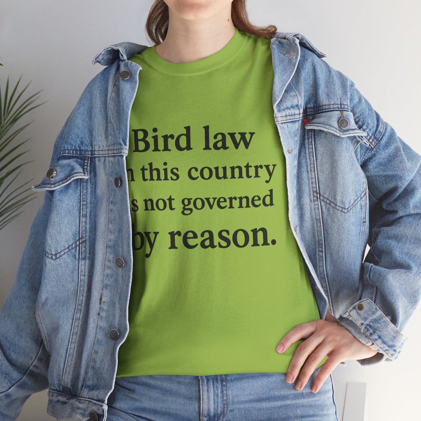 Bird Law Unisex Heavy Cotton Tee