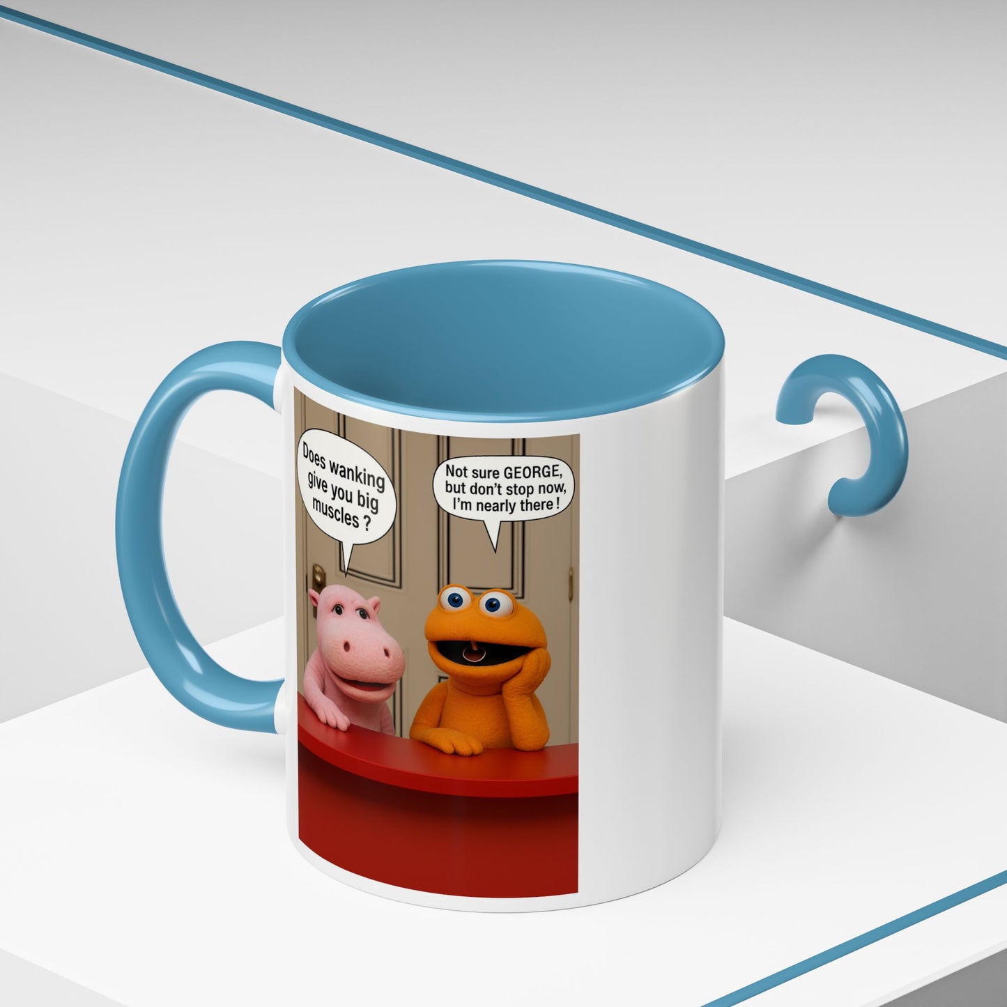 Rainbow funny Mug - 11oz,