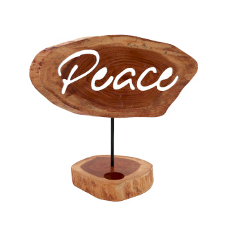 Candle Holder Signs - Hand carved in Bali