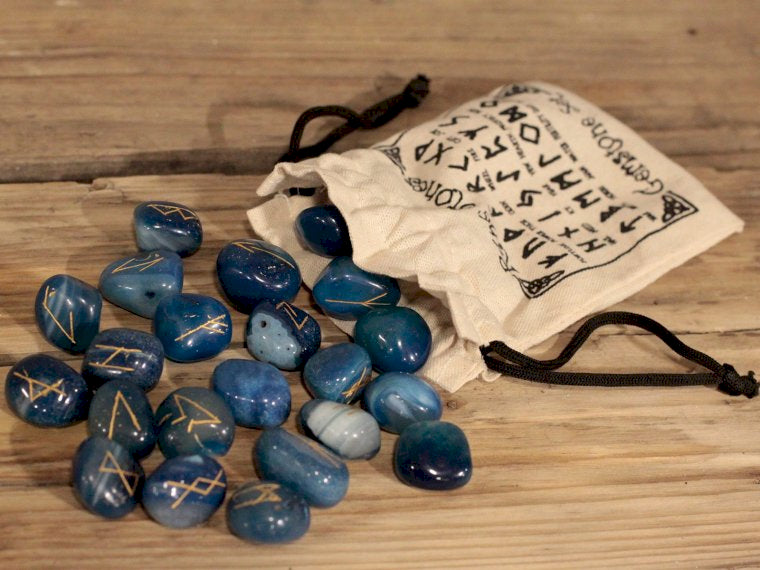 Indian Rune Sets in Pouches