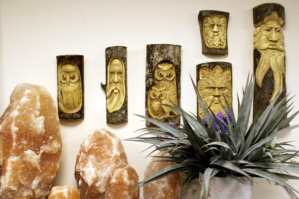 Tree Trunk Carvings