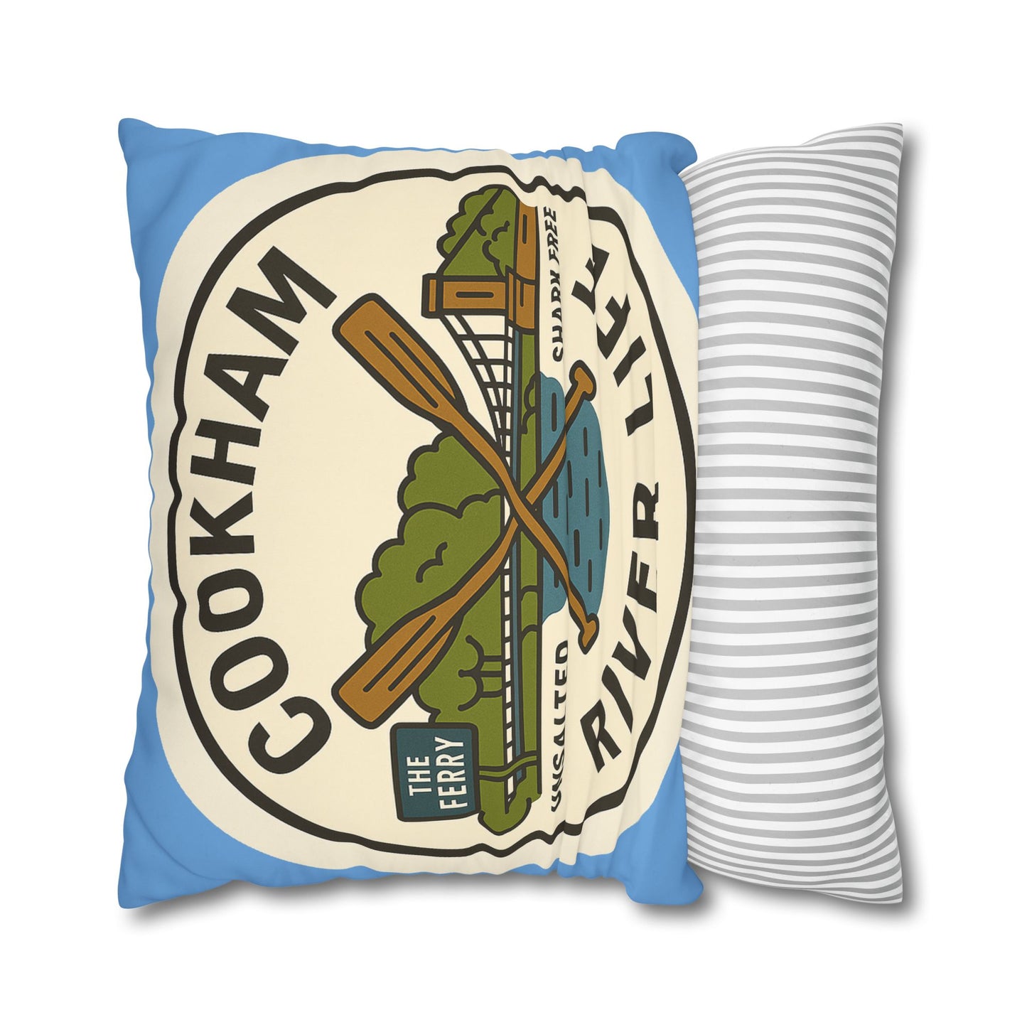 Cookham River Life Decorative Pillowcase