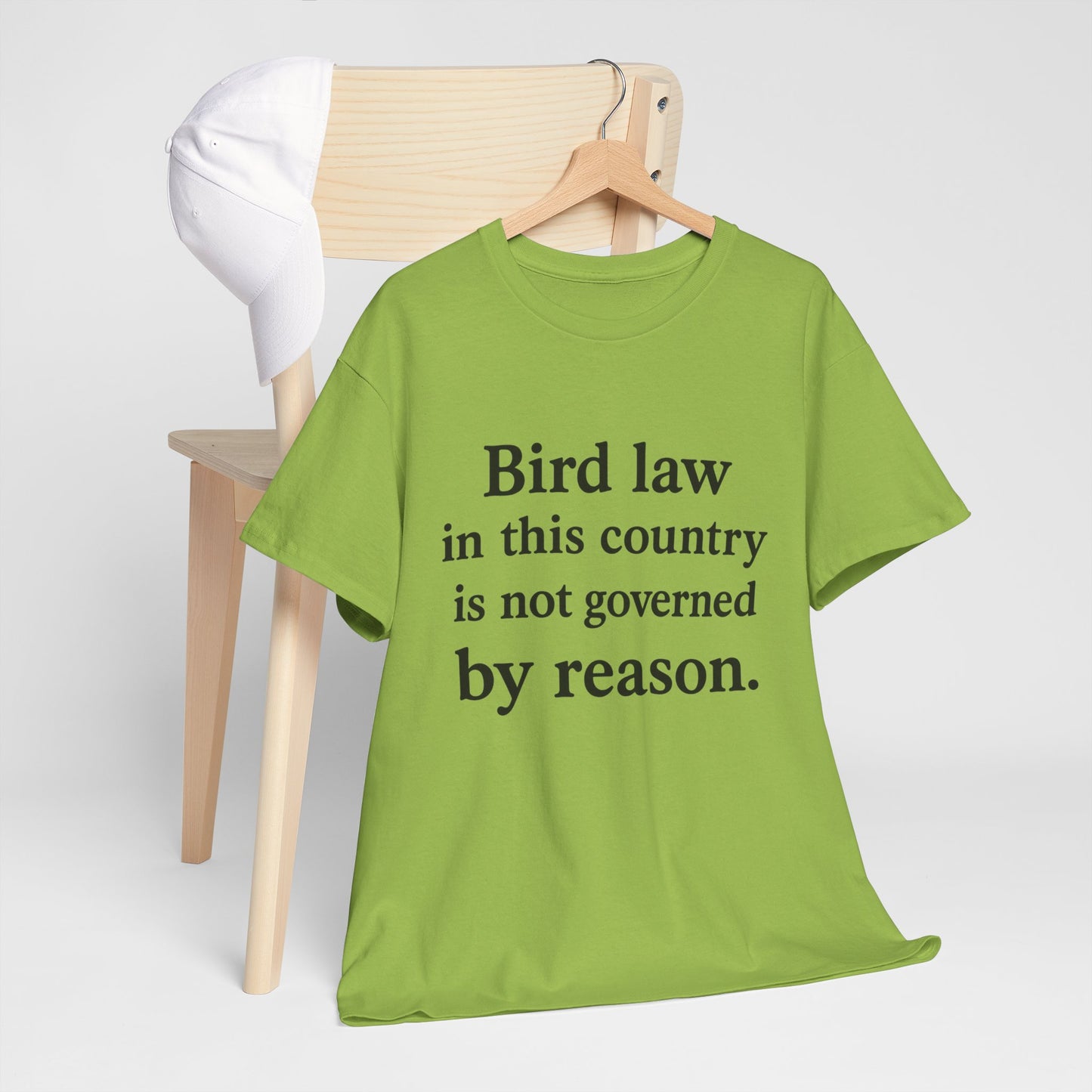 Bird Law Unisex Heavy Cotton Tee