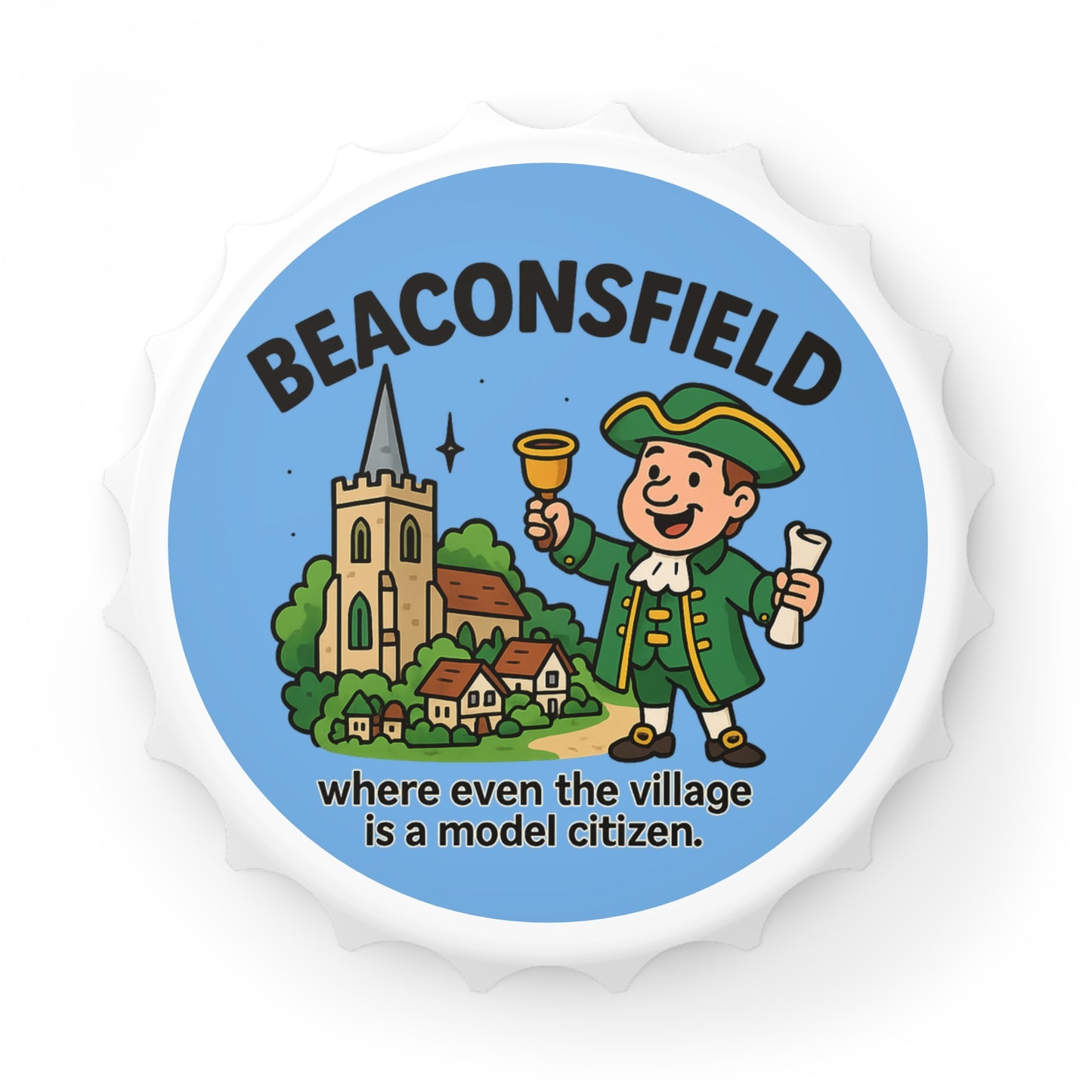 Beaconsfield Bottle Opener/Fridge Magnet