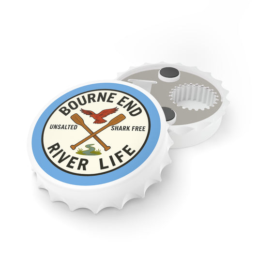 Bourne End River Life Bottle Opener/Fridge Magnet - Fun Nautical Gift for Outdoor Enthusiasts