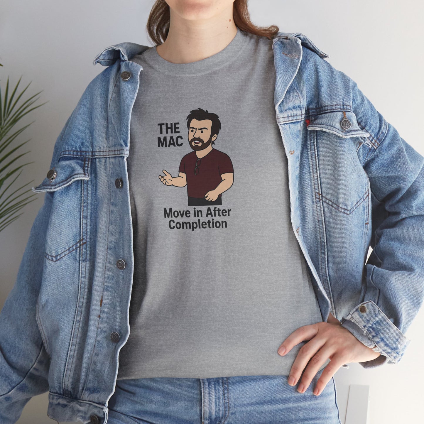 The Mac Unisex Heavy Cotton Tee -' Graphic T-Shirt