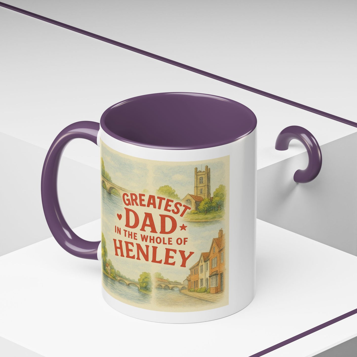 Father's Day Henley Coffee Mug - 11oz,