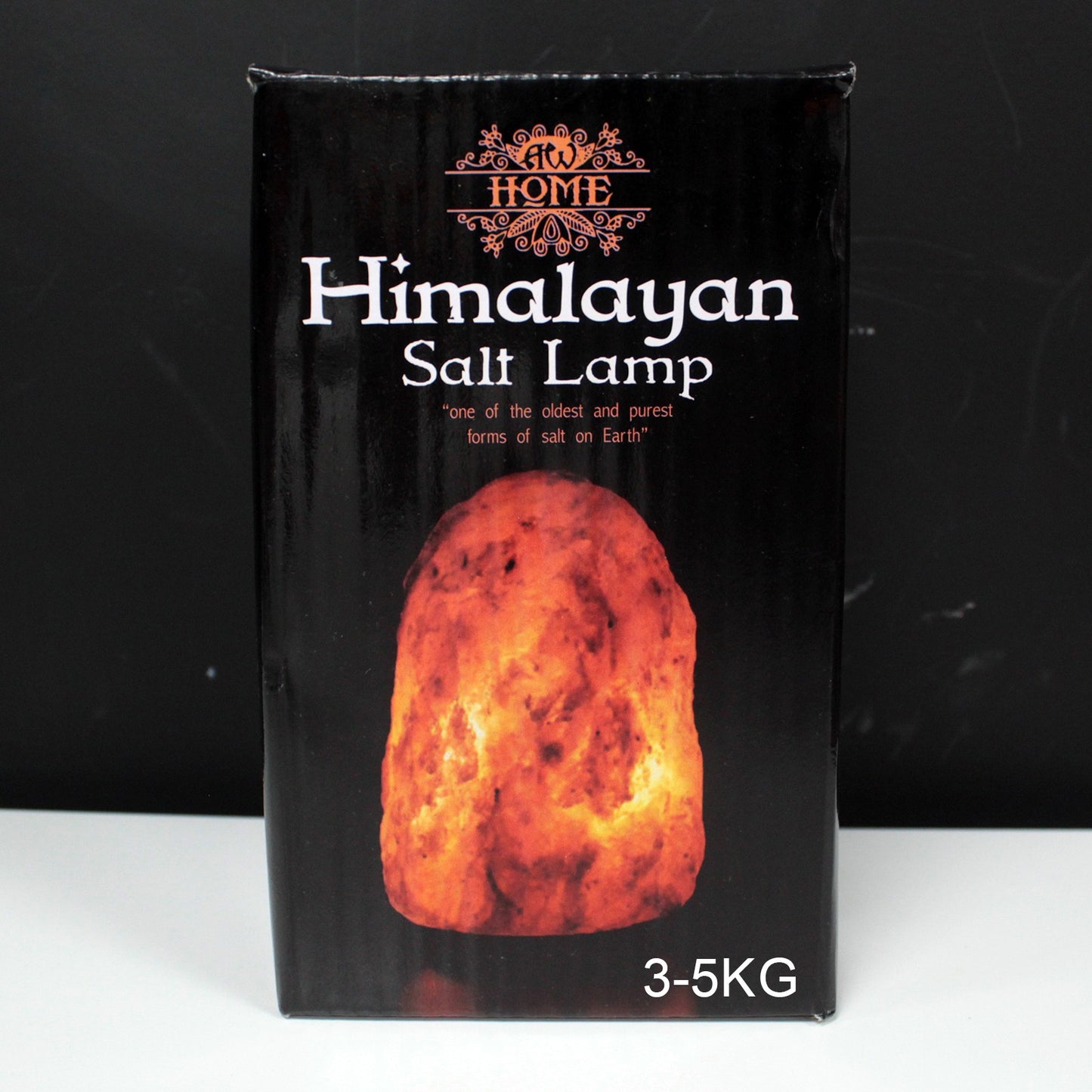 Quality Natural Salt Lamp - & Base apx 3-5kg