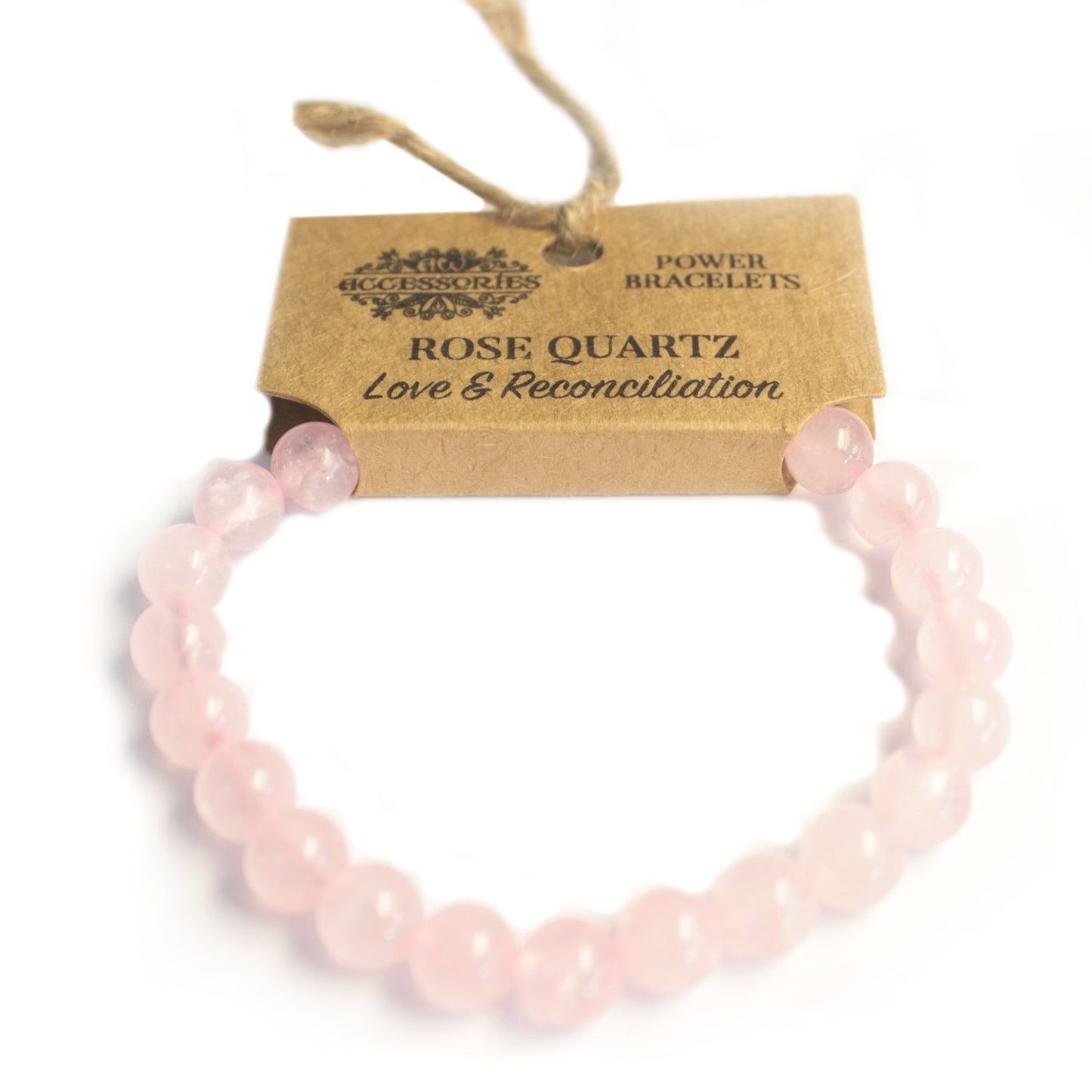 Power Bracelet - Rose Quartz