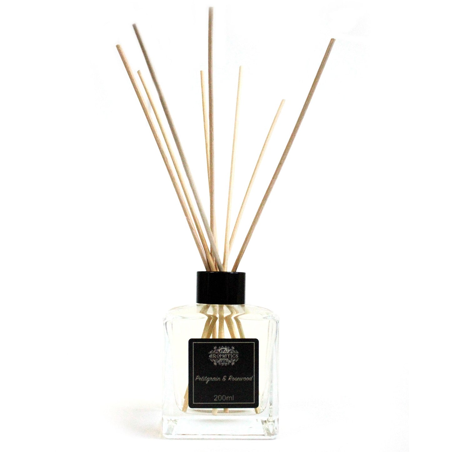 Low stock. 200ml Petitgrain & Rosewood Essential Oil Reed Diffuser