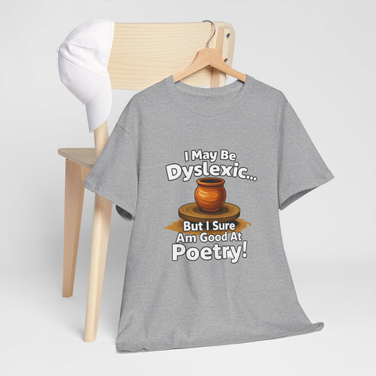 Dyslexic Unisex Heavy Cotton Tee
