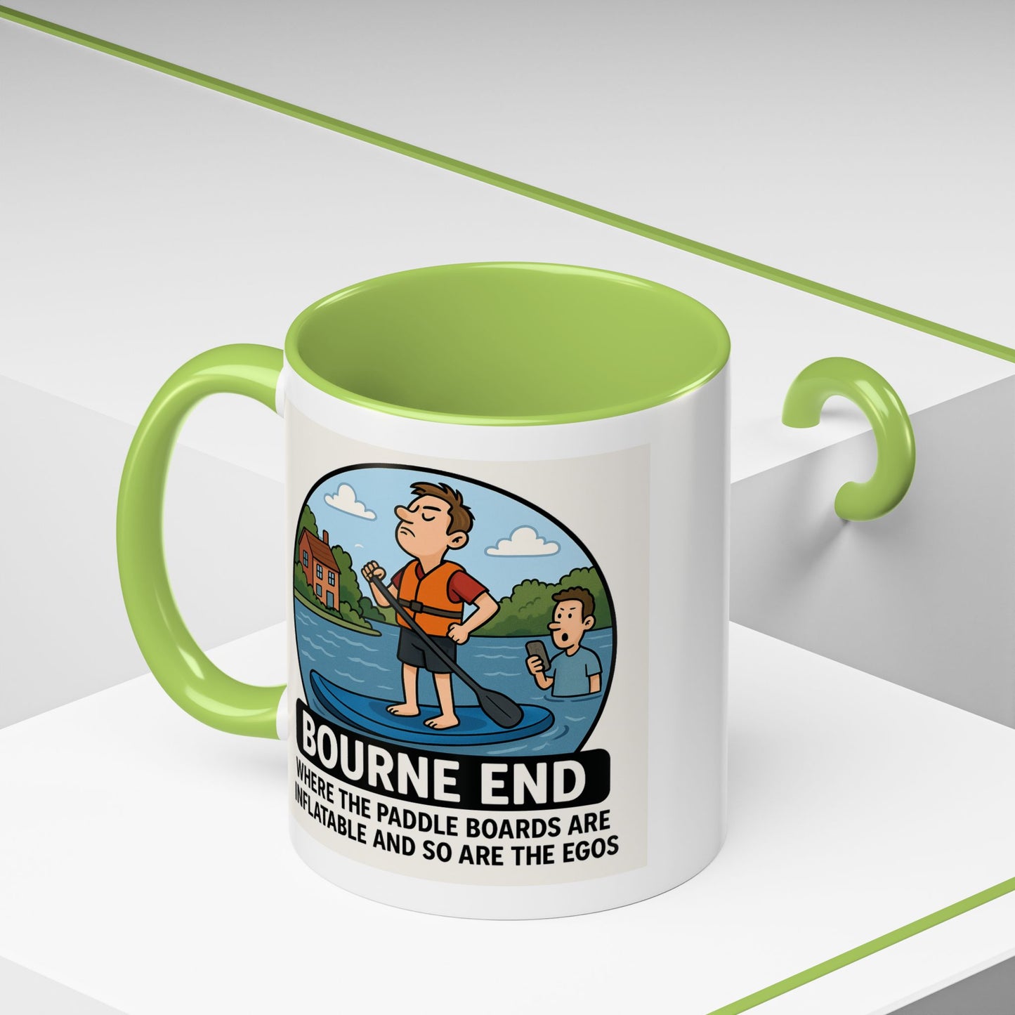Bourne End Ego Funny Coffee Mug - 11oz,