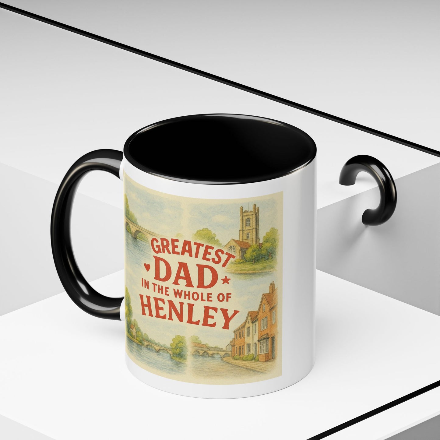 Father's Day Henley Coffee Mug - 11oz,