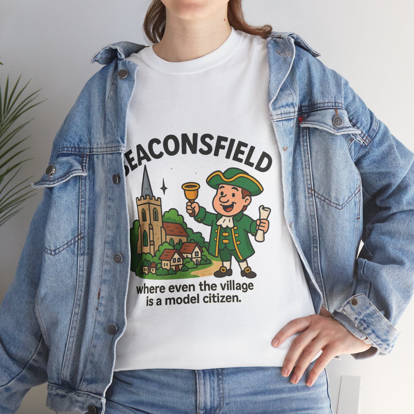 Beaconsfield Town Crier Unisex Heavy Cotton Tee