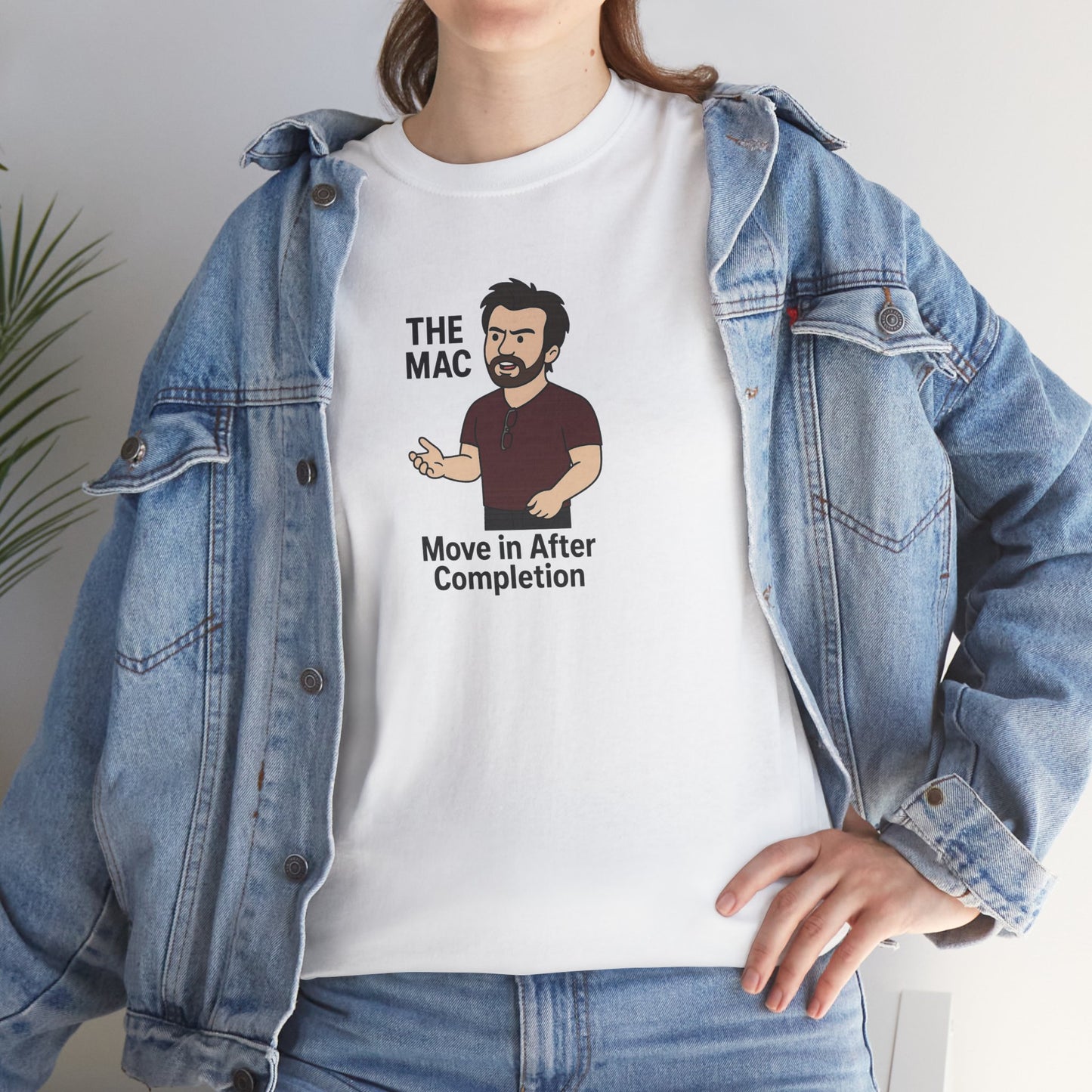 The Mac Unisex Heavy Cotton Tee -' Graphic T-Shirt