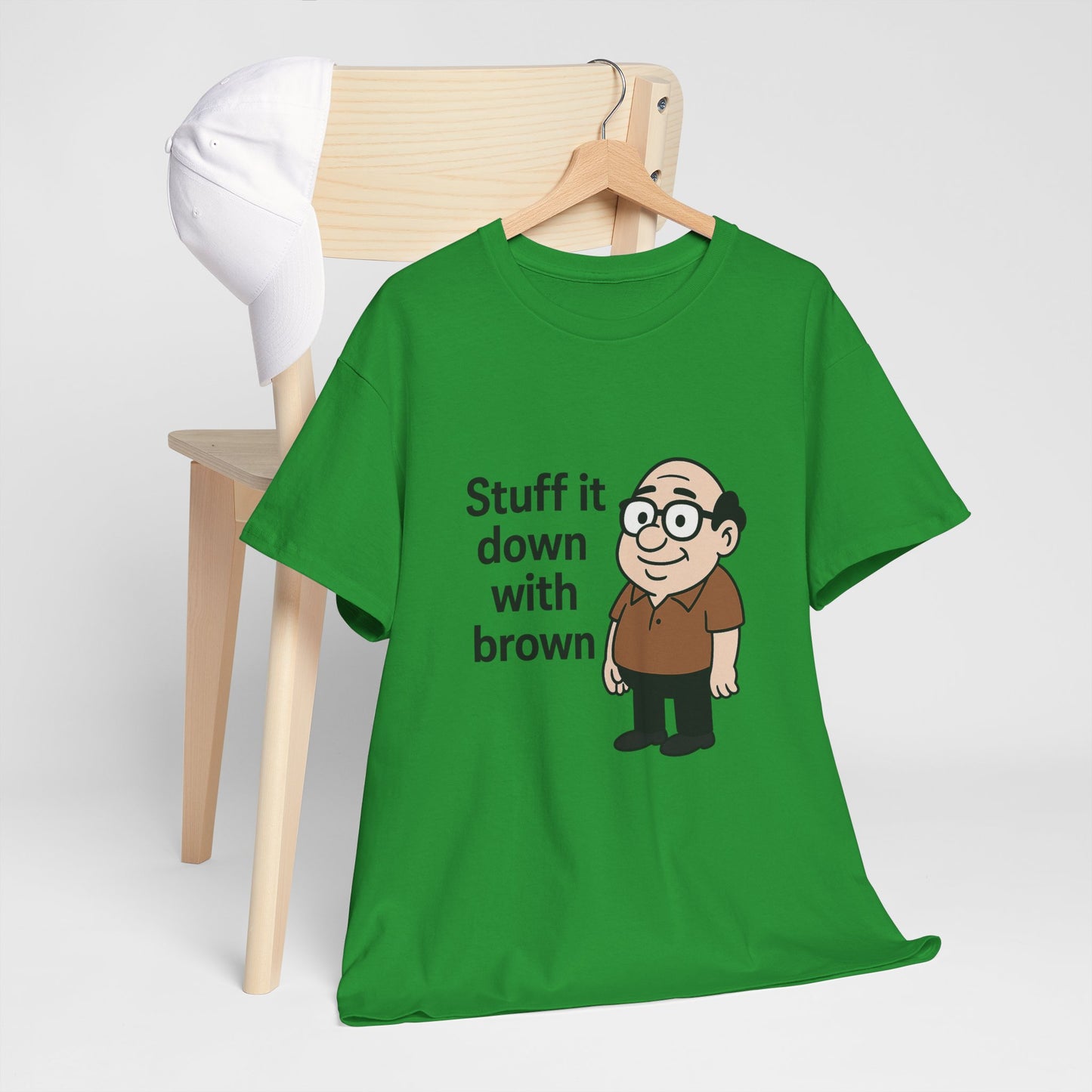Stuff it down Unisex Heavy Cotton Tee