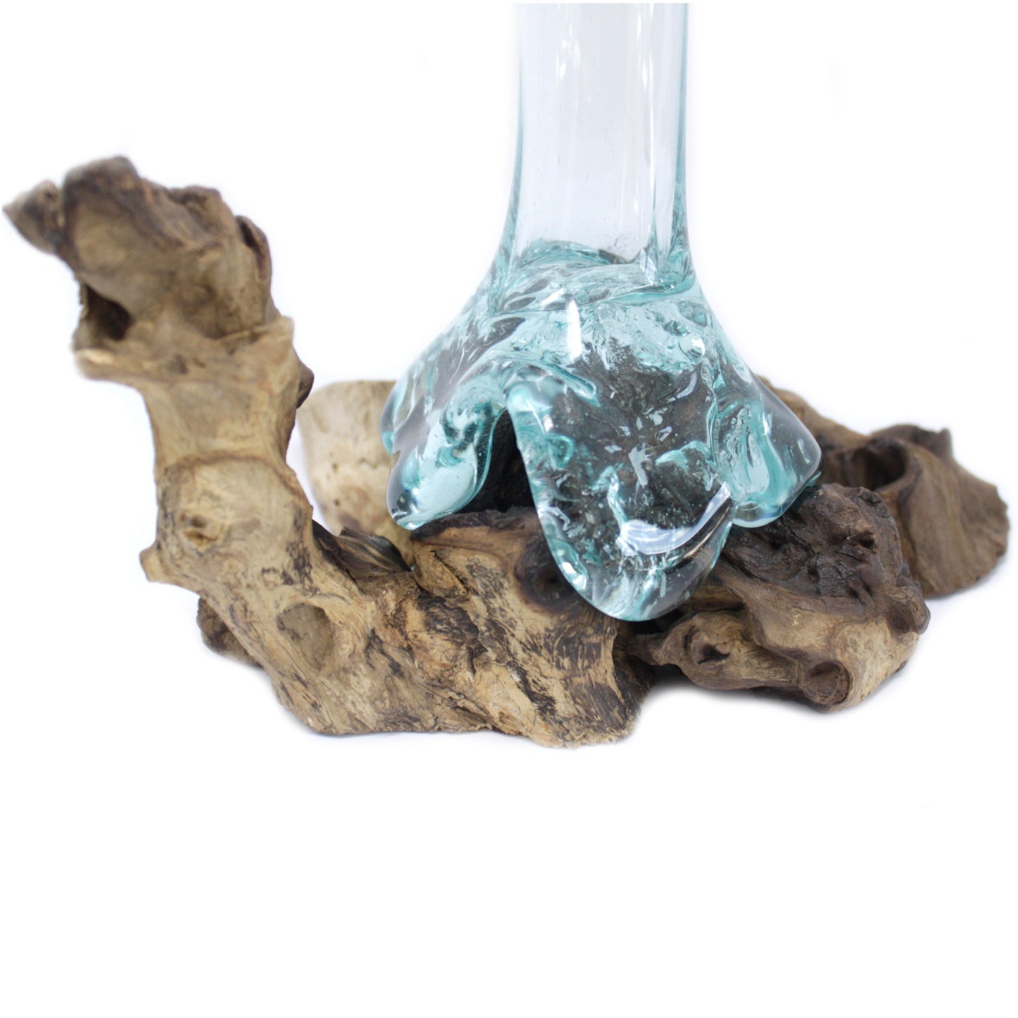 Molten Glass on Wood - Vase. Product code: MGW-04