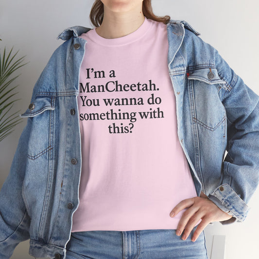 Mancheetah Unisex Heavy Cotton Tee