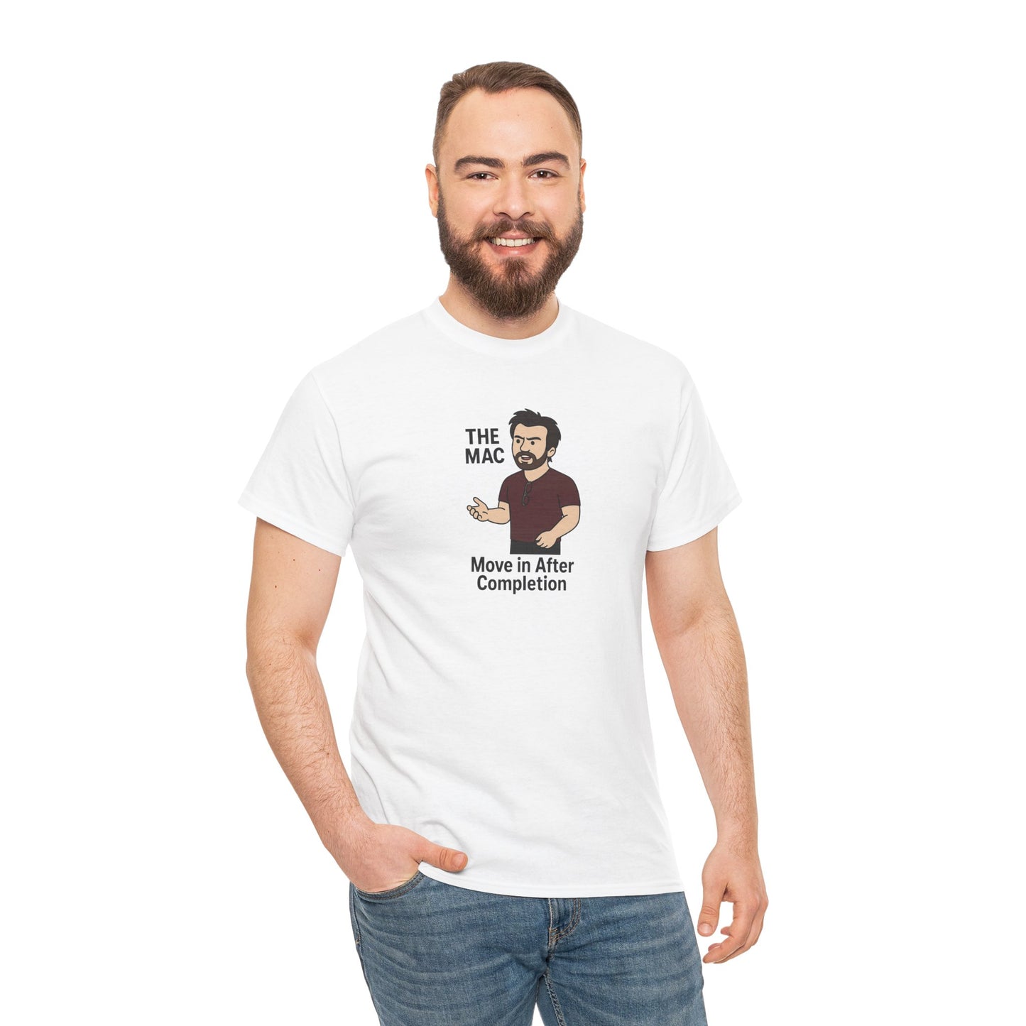 The Mac Unisex Heavy Cotton Tee -' Graphic T-Shirt