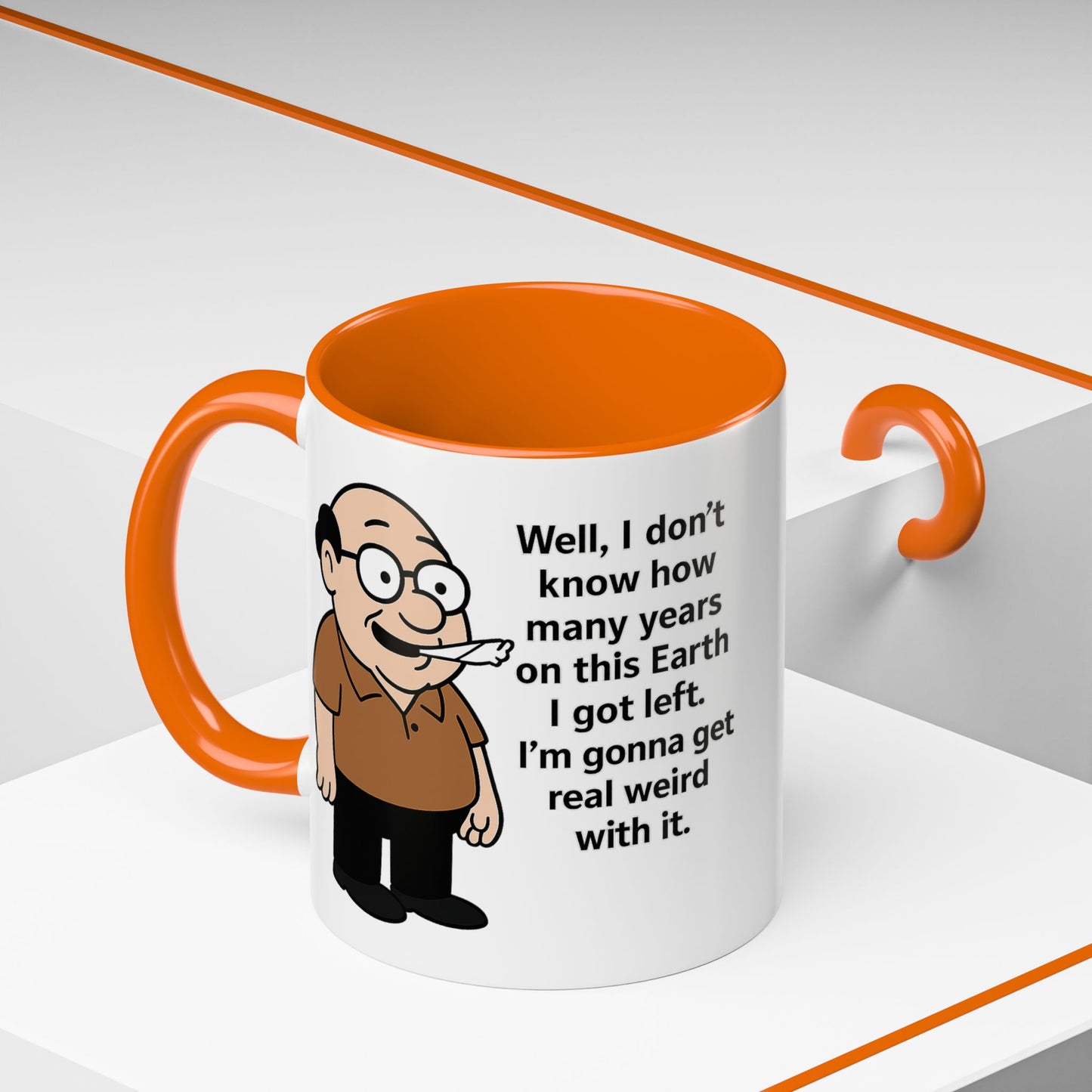 Get weird with it funny Mug - 11oz,
