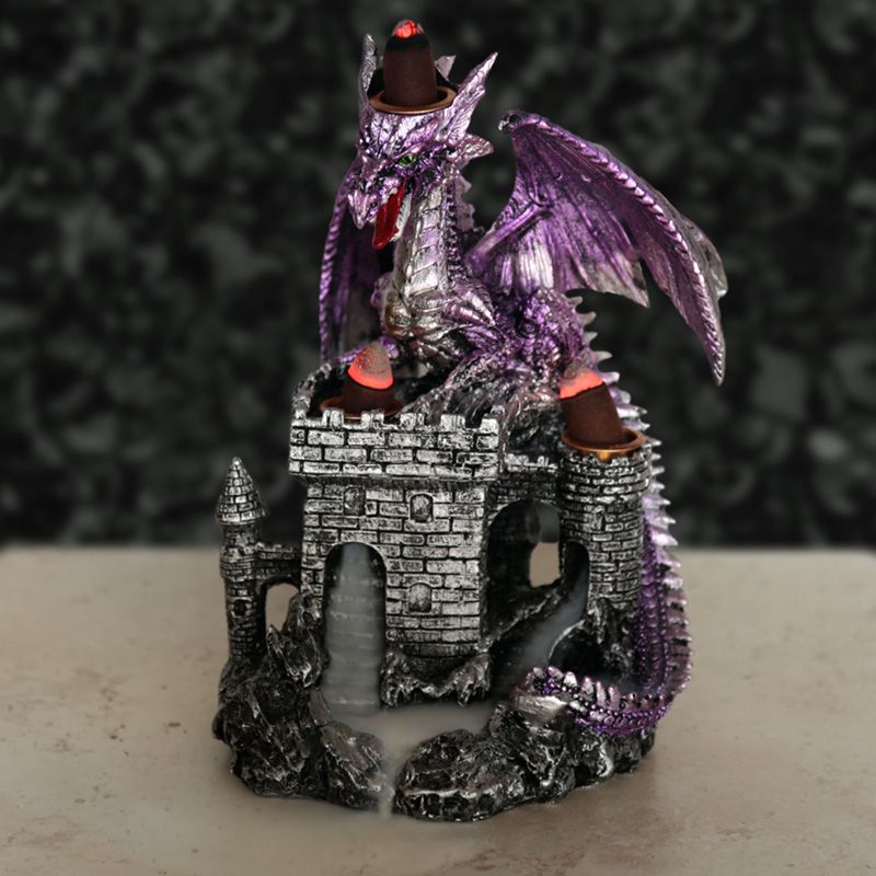 Dragons Castle Triple Backflow Incense Burner