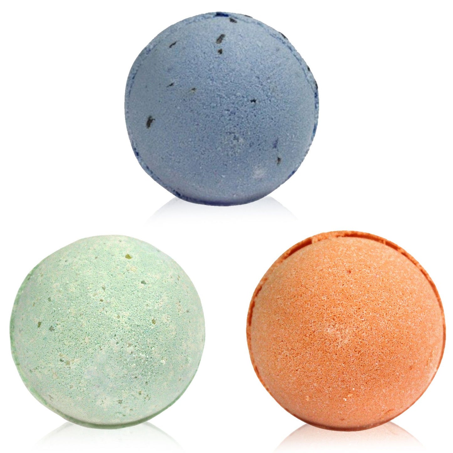 Three Bath Bomb Set. Product Code: BNDL-25